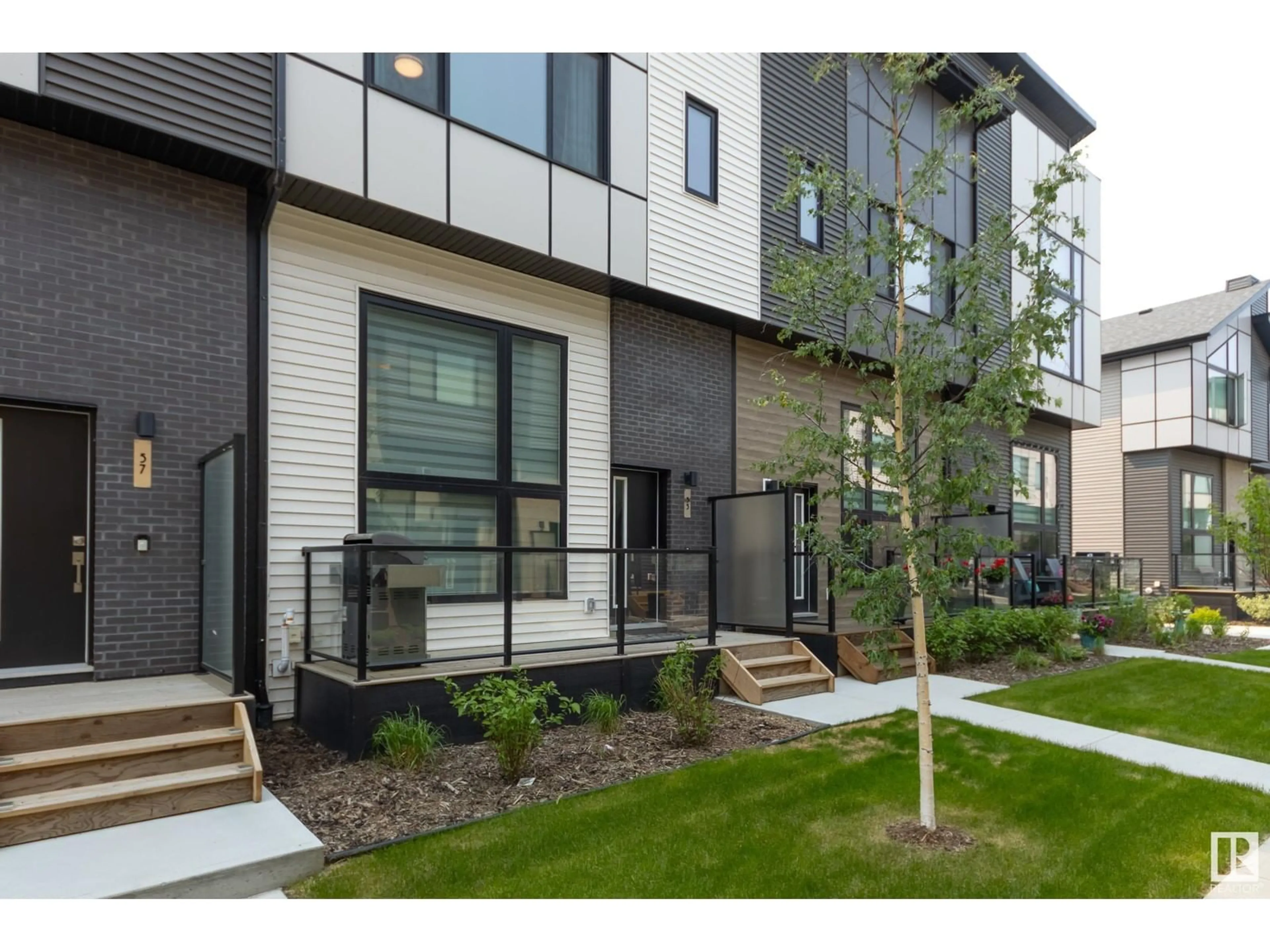 Home with brick exterior material, street for 50 - 55 EBONY BV, Sherwood Park Alberta T8H2X4