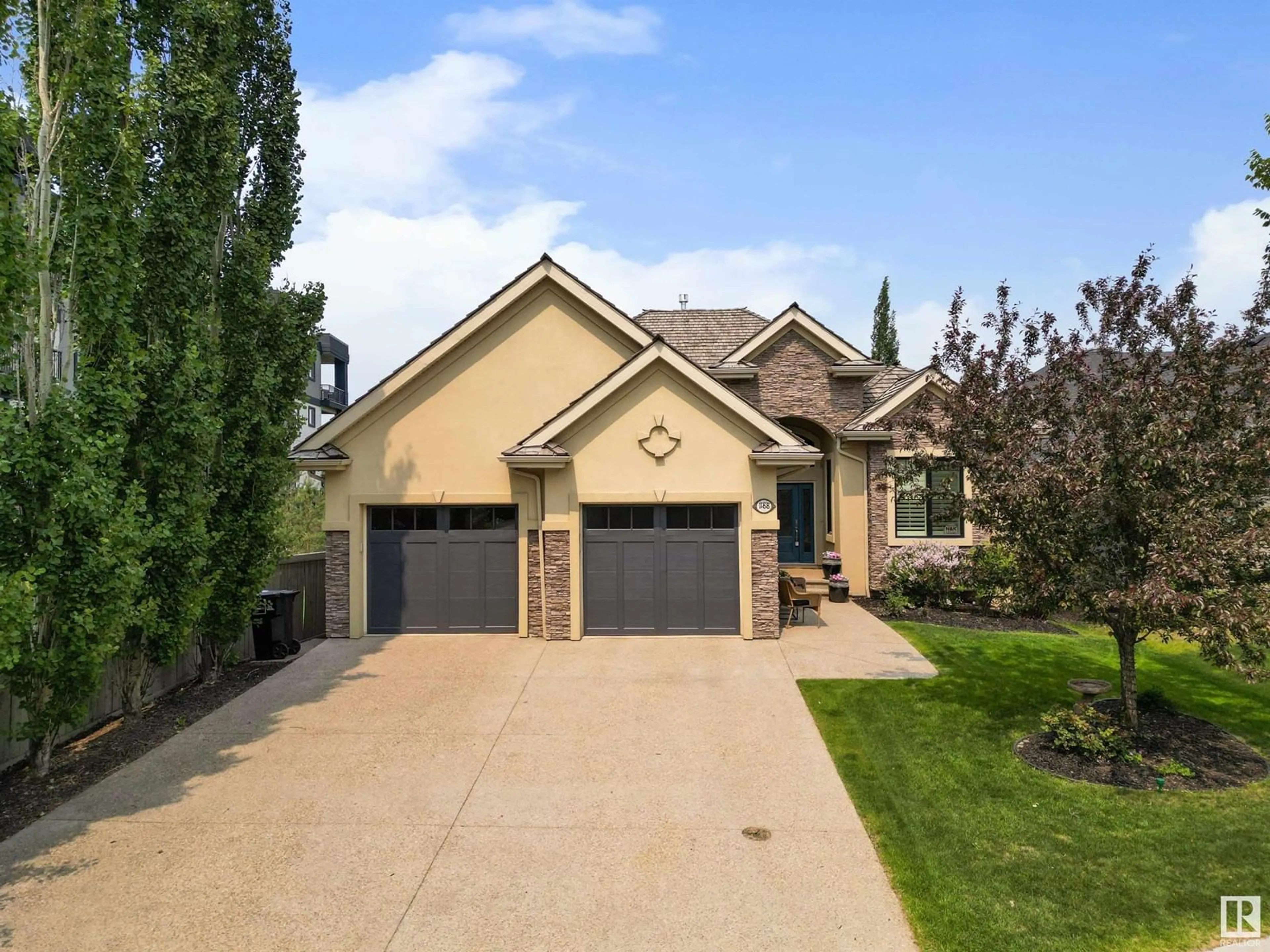 Home with brick exterior material, street for 1188 ADAMSON DR, Edmonton Alberta T6W0V4