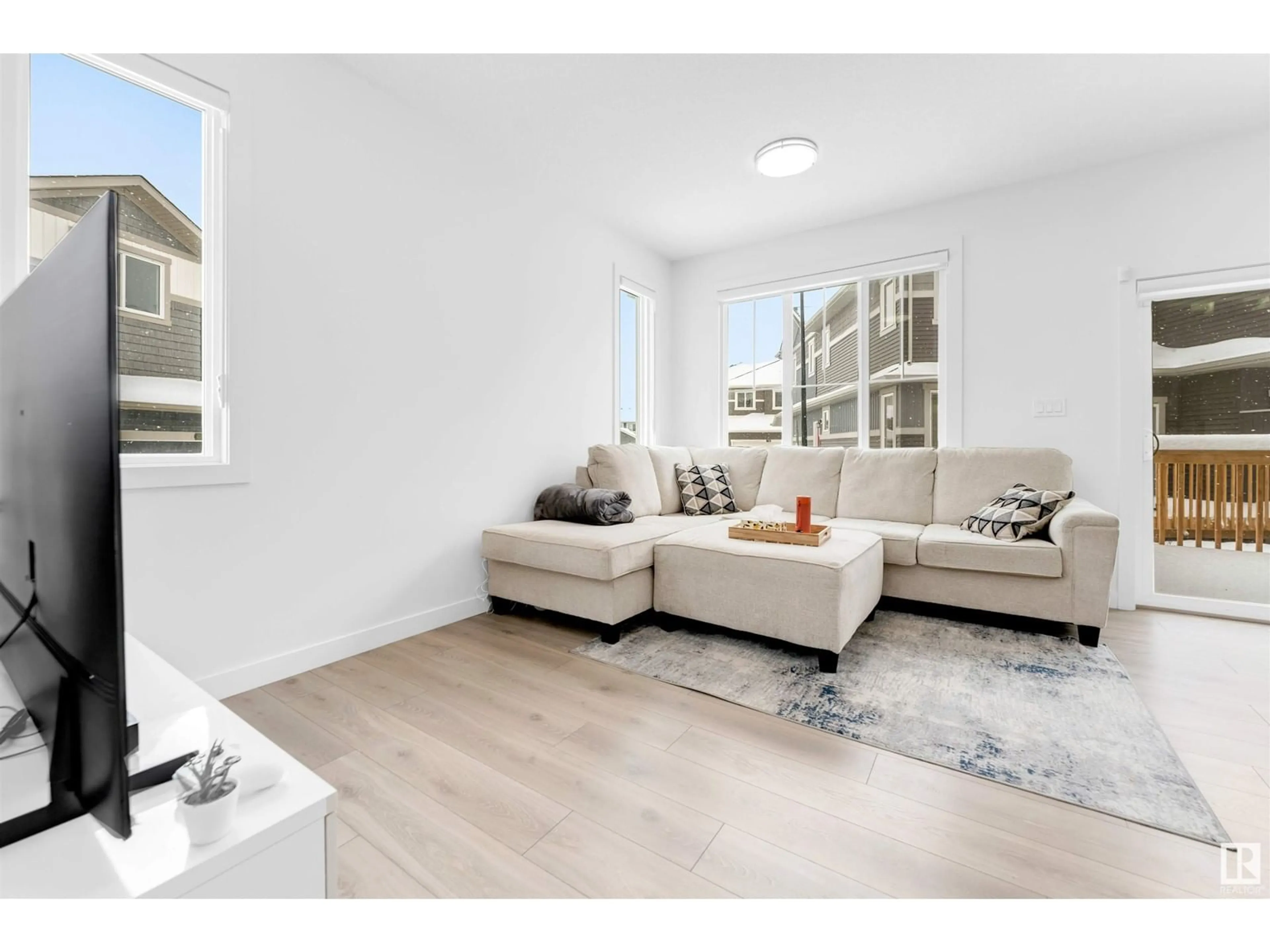 Living room with furniture, unknown for 603 - 13 ORCHARDS BV, Edmonton Alberta T6X2W8