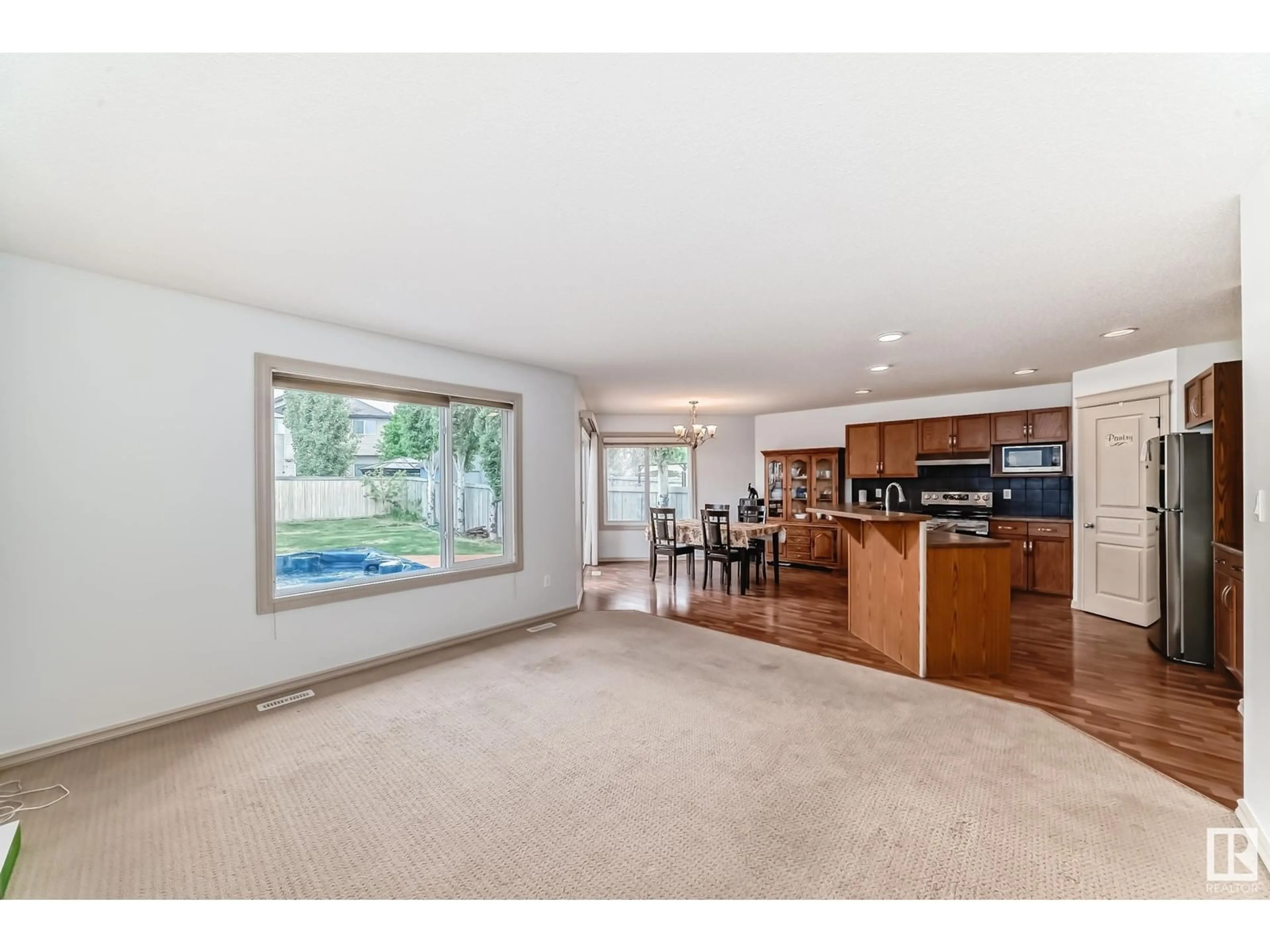 Open concept kitchen, unknown for SW - 7728 7A AV, Edmonton Alberta T6X0A2