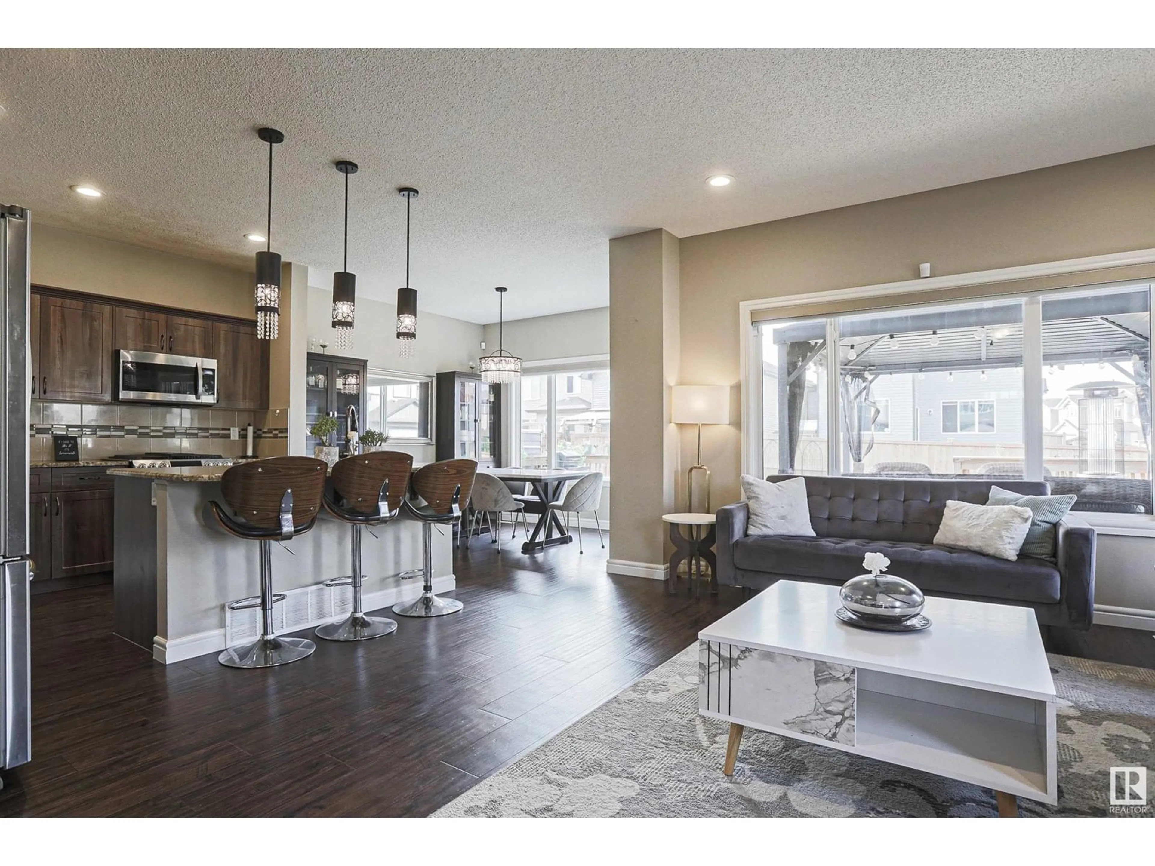Open concept kitchen, unknown for 1219 26 AV, Edmonton Alberta T6T2E5