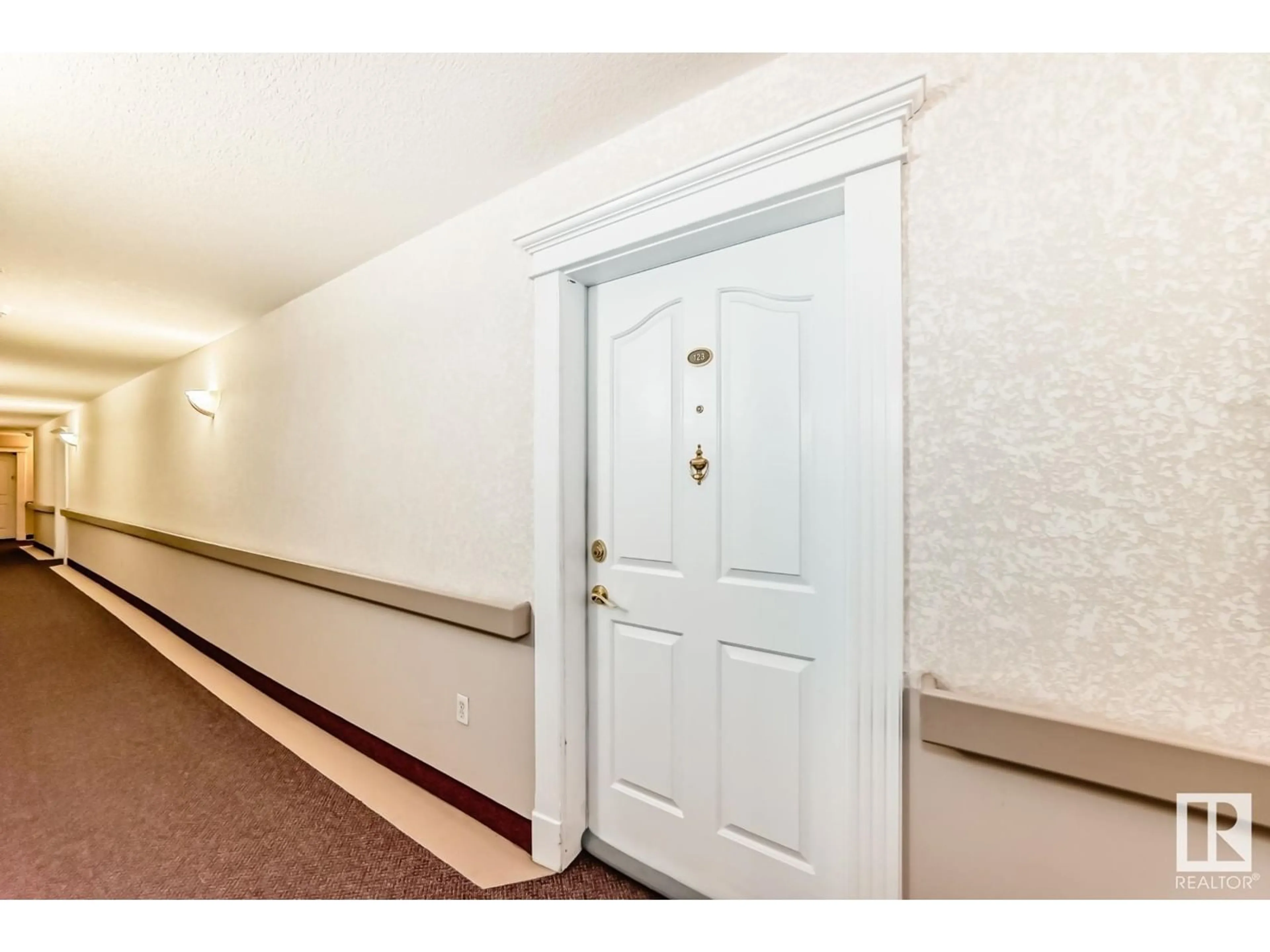 Indoor foyer for #123 - 6703 172 ST, Edmonton Alberta T5T6H9