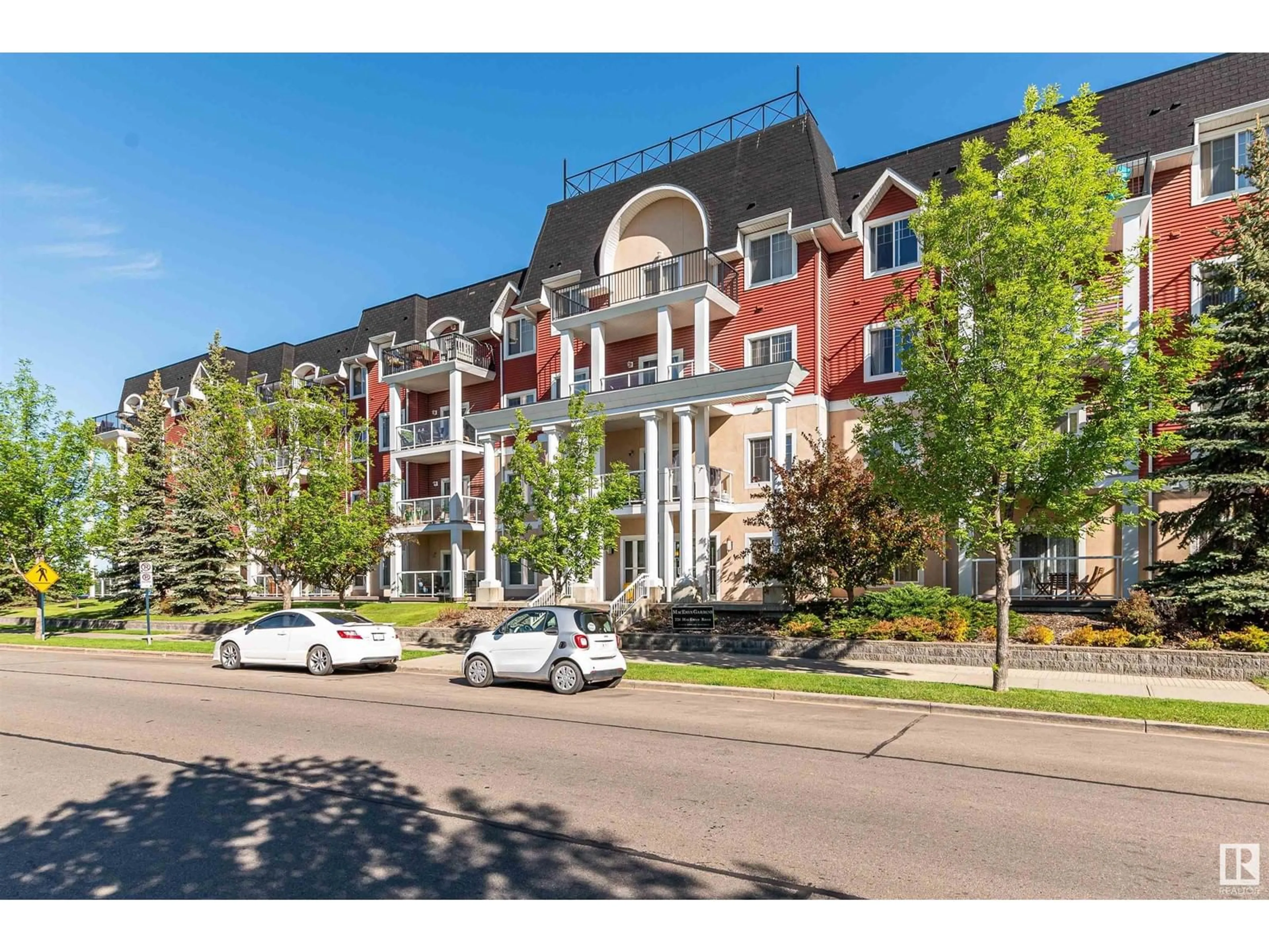 A pic from outside/outdoor area/front of a property/back of a property/a pic from drone, street for 226 - 315 MACEWAN RD, Edmonton Alberta T6W0C5