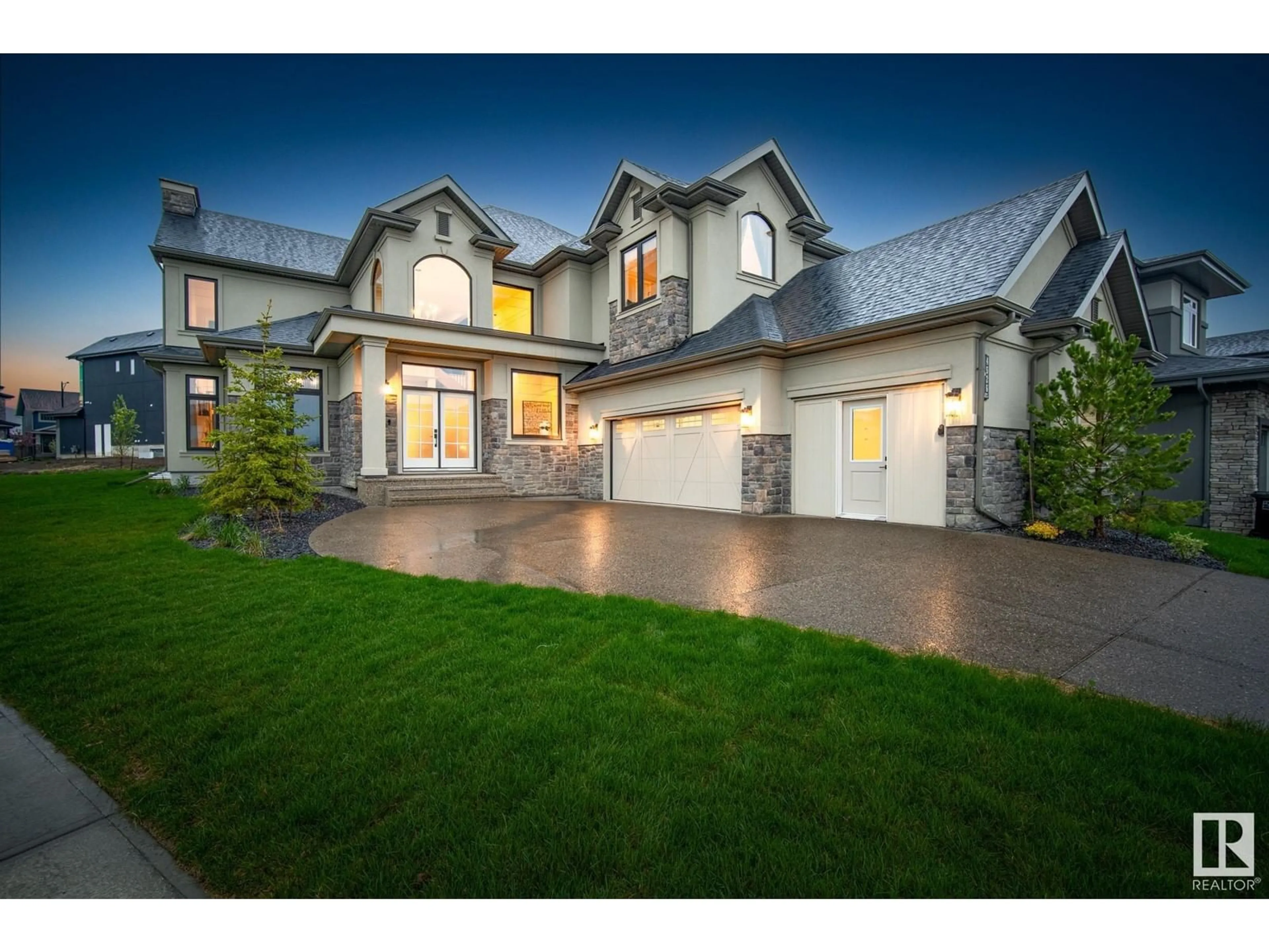 Home with brick exterior material, street for 4526 KNIGHT WD, Edmonton Alberta T6W4B7