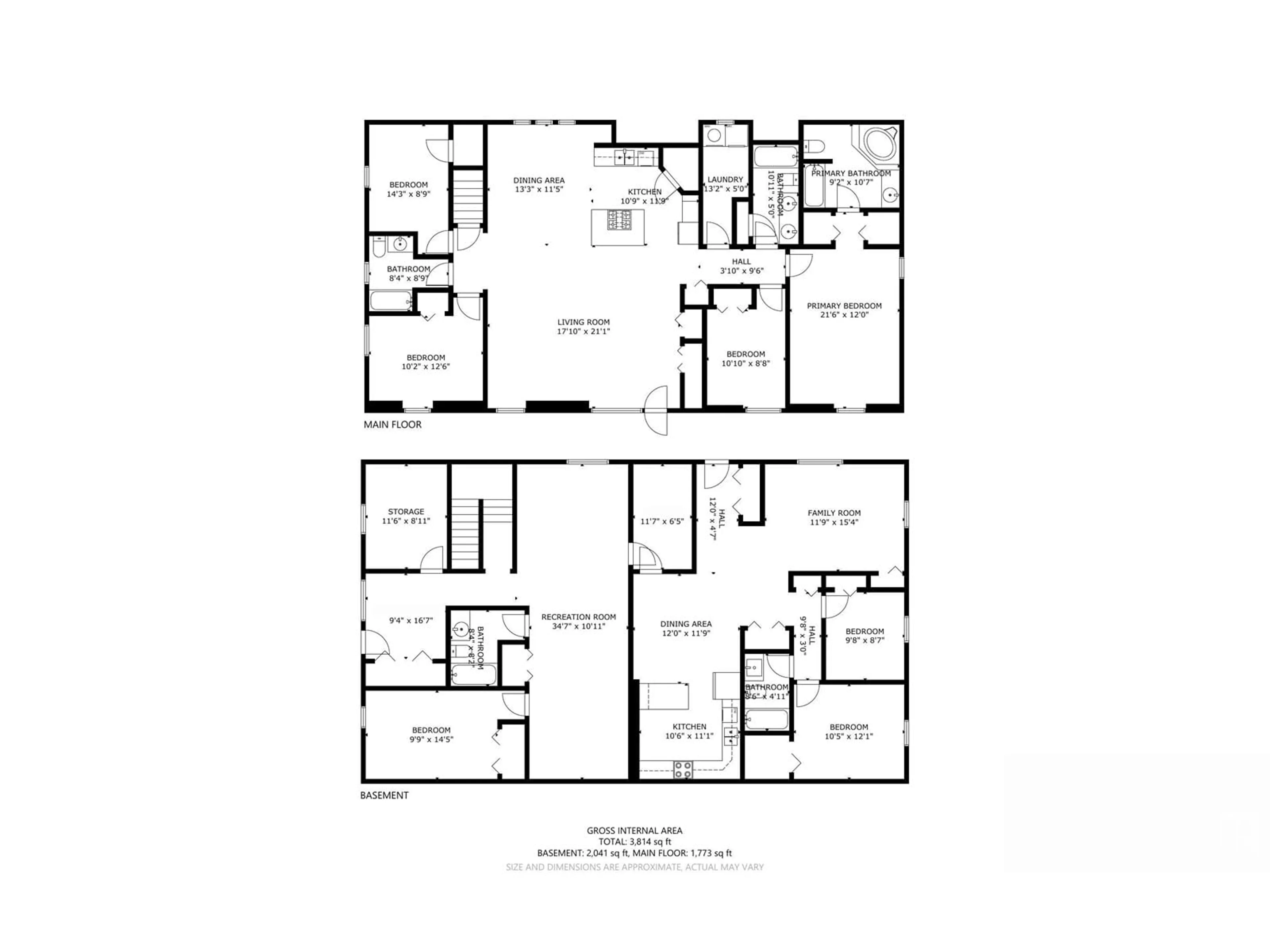 Floor plan for 550 ALBANY WY, Edmonton Alberta T6V1J6