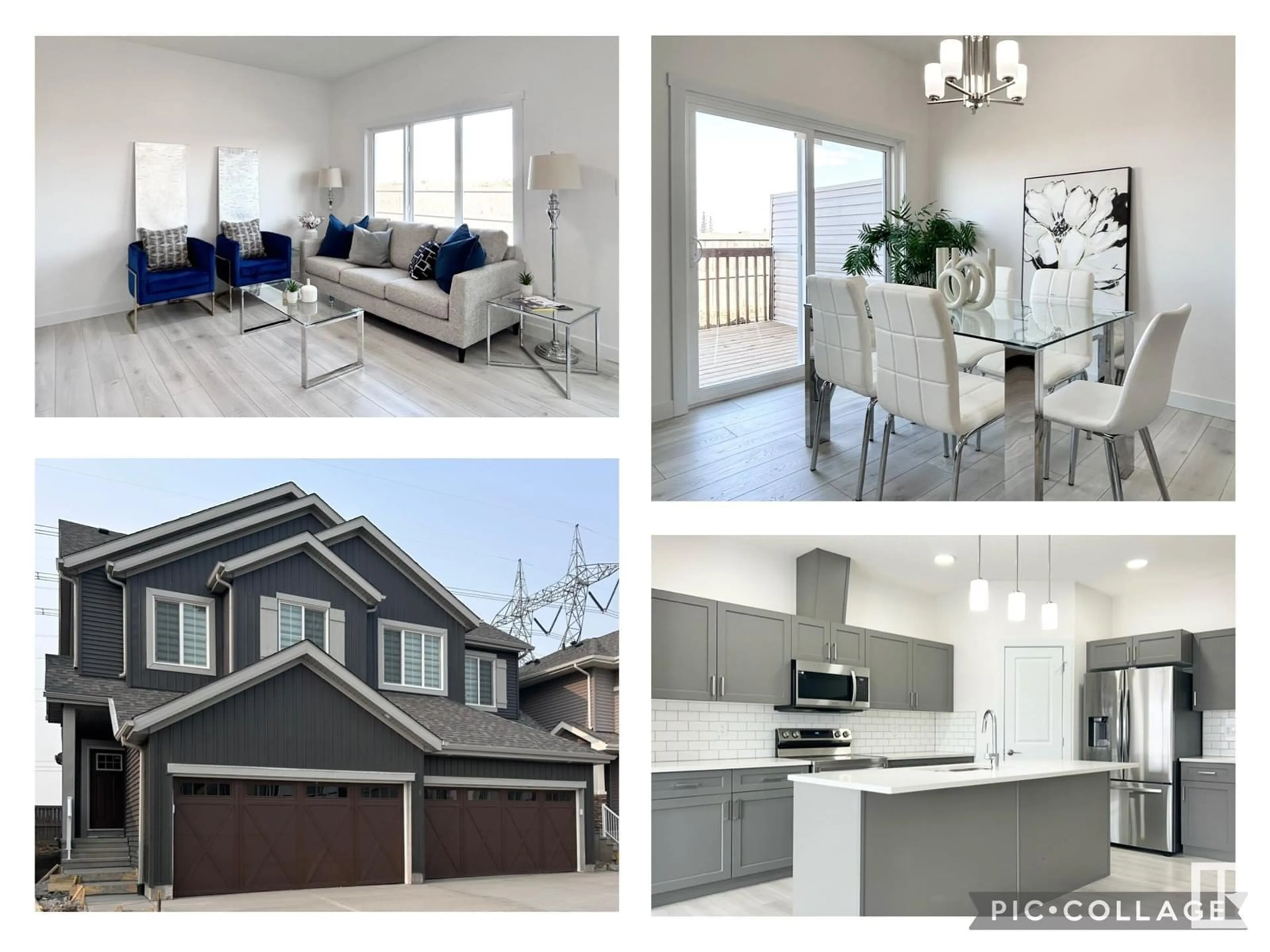 Open concept kitchen, unknown for 19706 29 AV, Edmonton Alberta T6M1M2