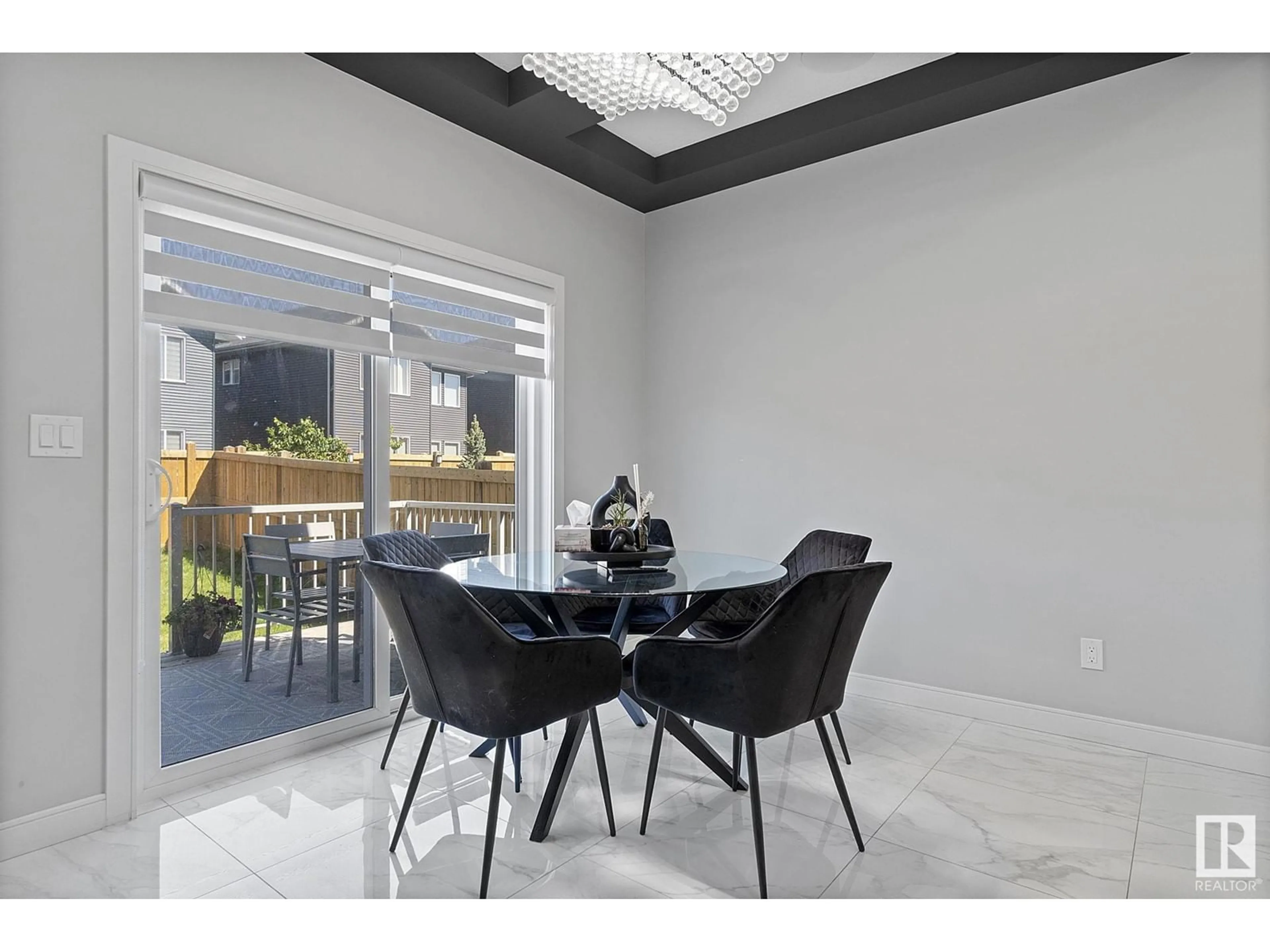 Dining room, ceramic/tile floor for 1691 ENRIGHT WY, Edmonton Alberta T6M0Z1