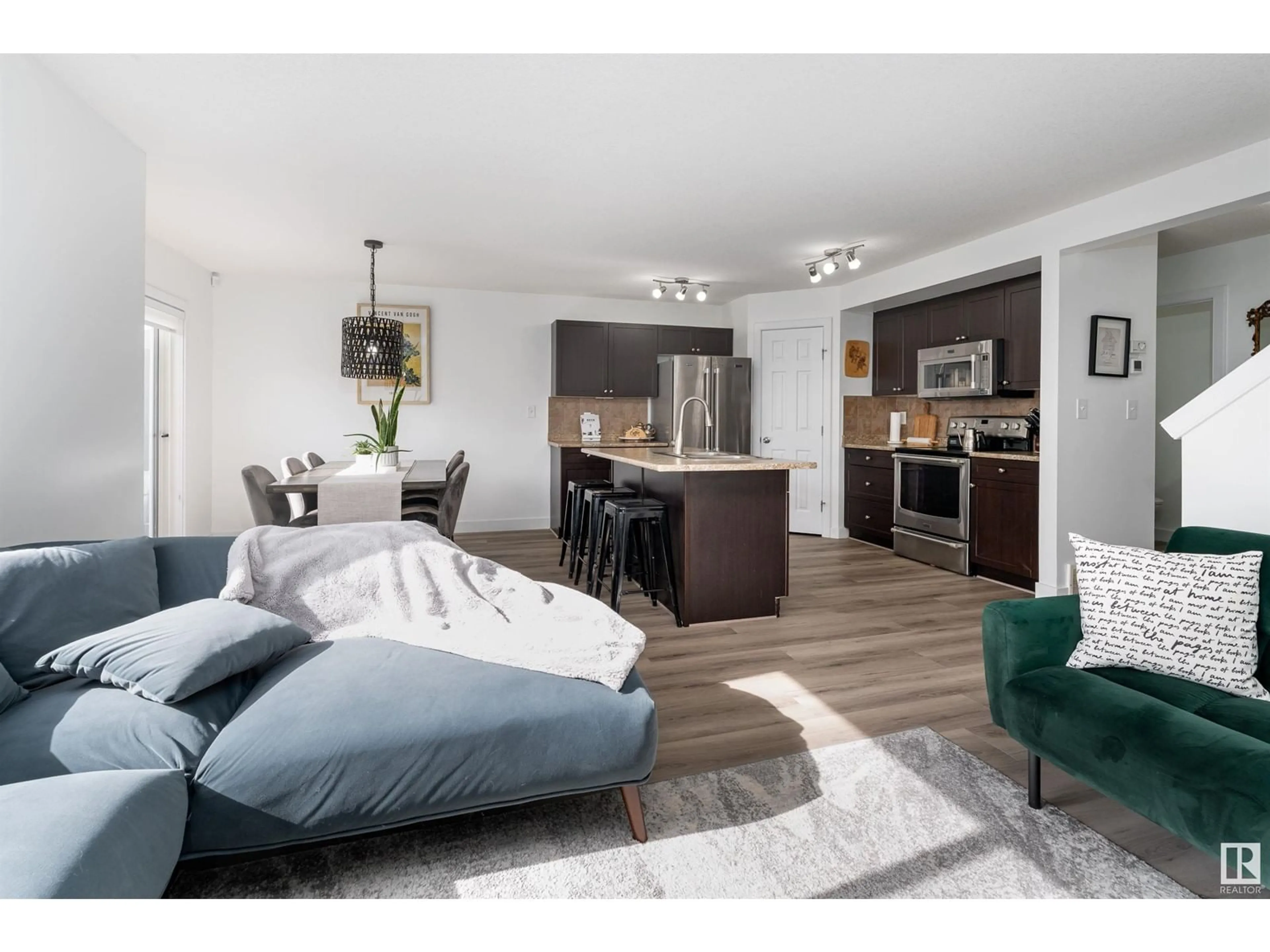 Open concept kitchen, unknown for 17249 8A AV SW, Edmonton Alberta T6W0M7