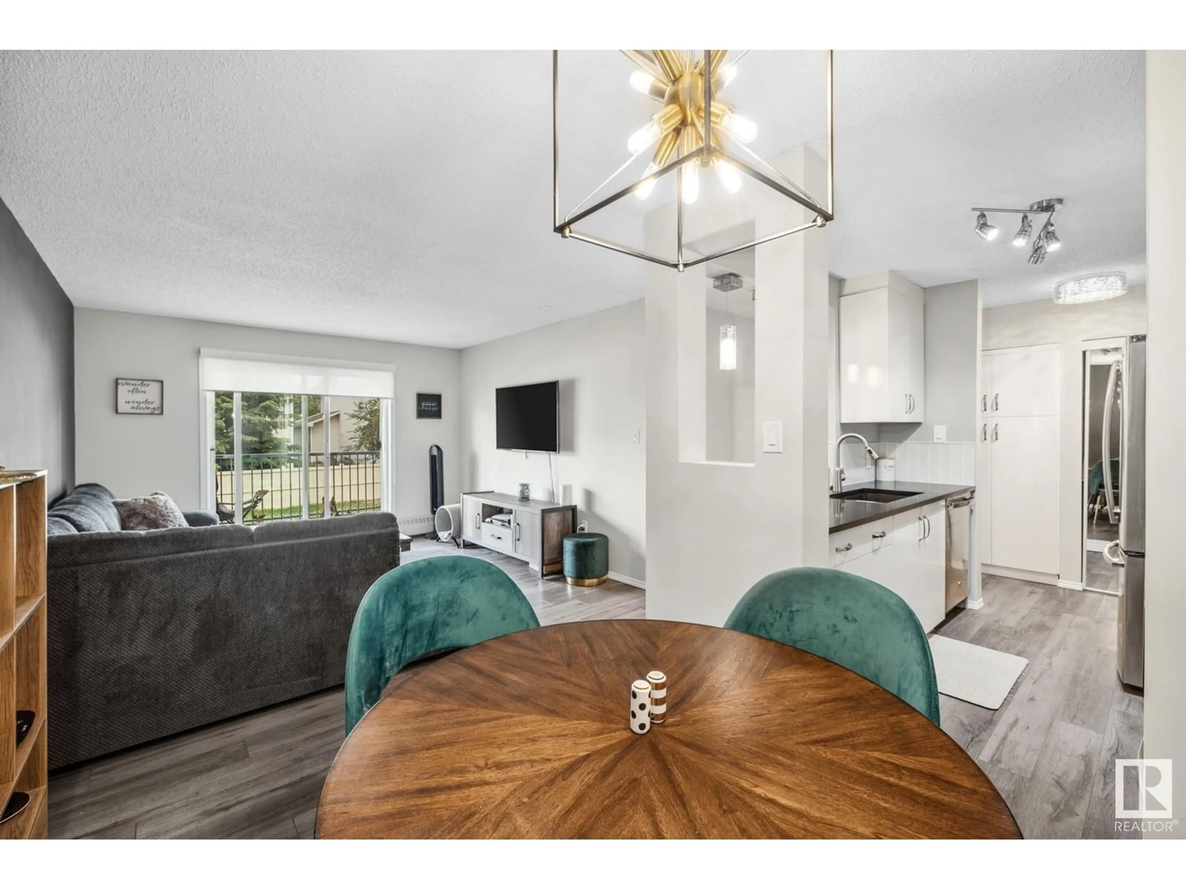 Open concept kitchen, unknown for #223 - 6720 158 AV, Edmonton Alberta T5Z3B1