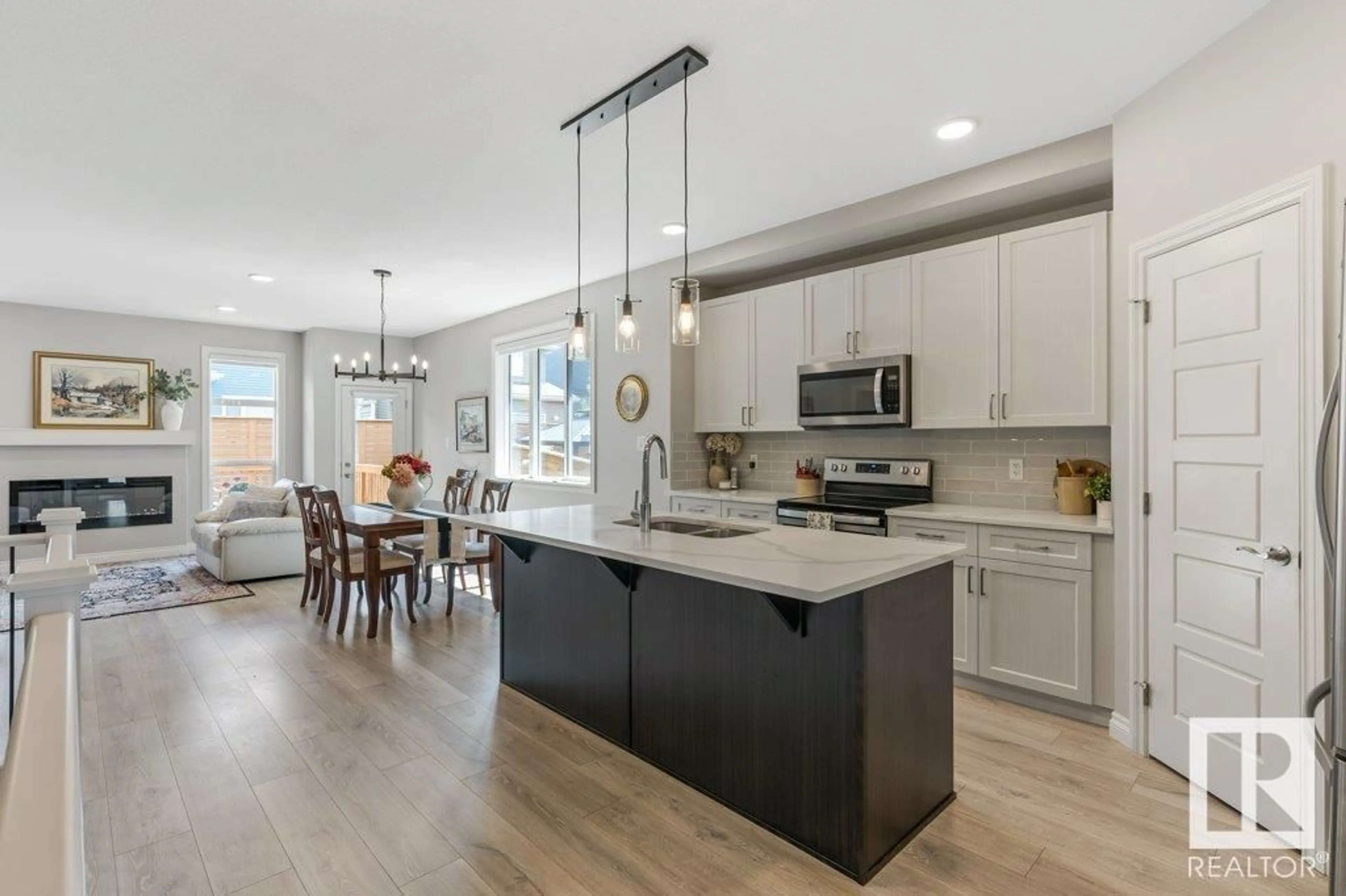 Open concept kitchen, unknown for 83 RATELLE CI, St. Albert Alberta T8N7T8