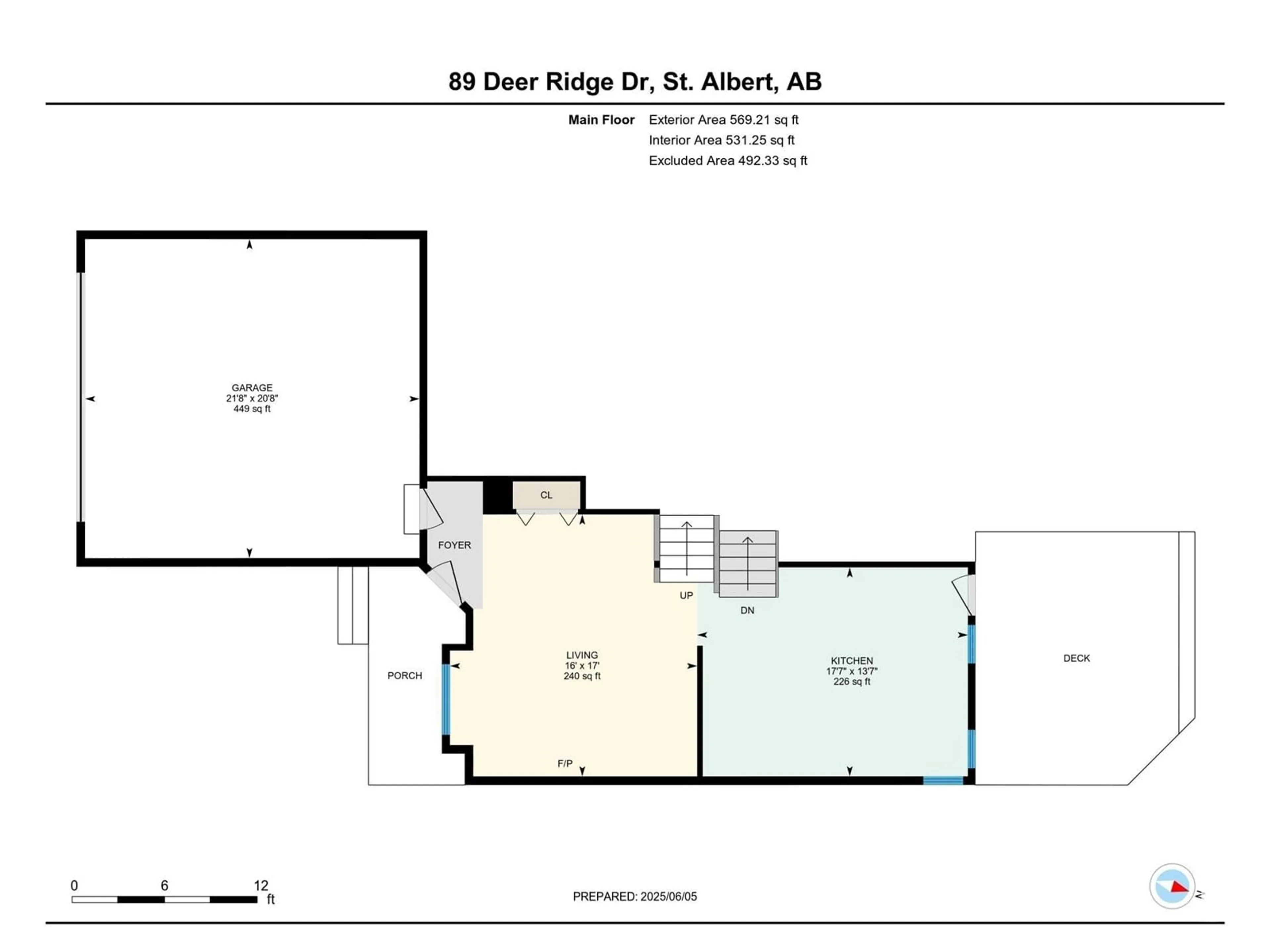 Floor plan for 89 DEER RIDGE DR, St. Albert Alberta T8N6A9