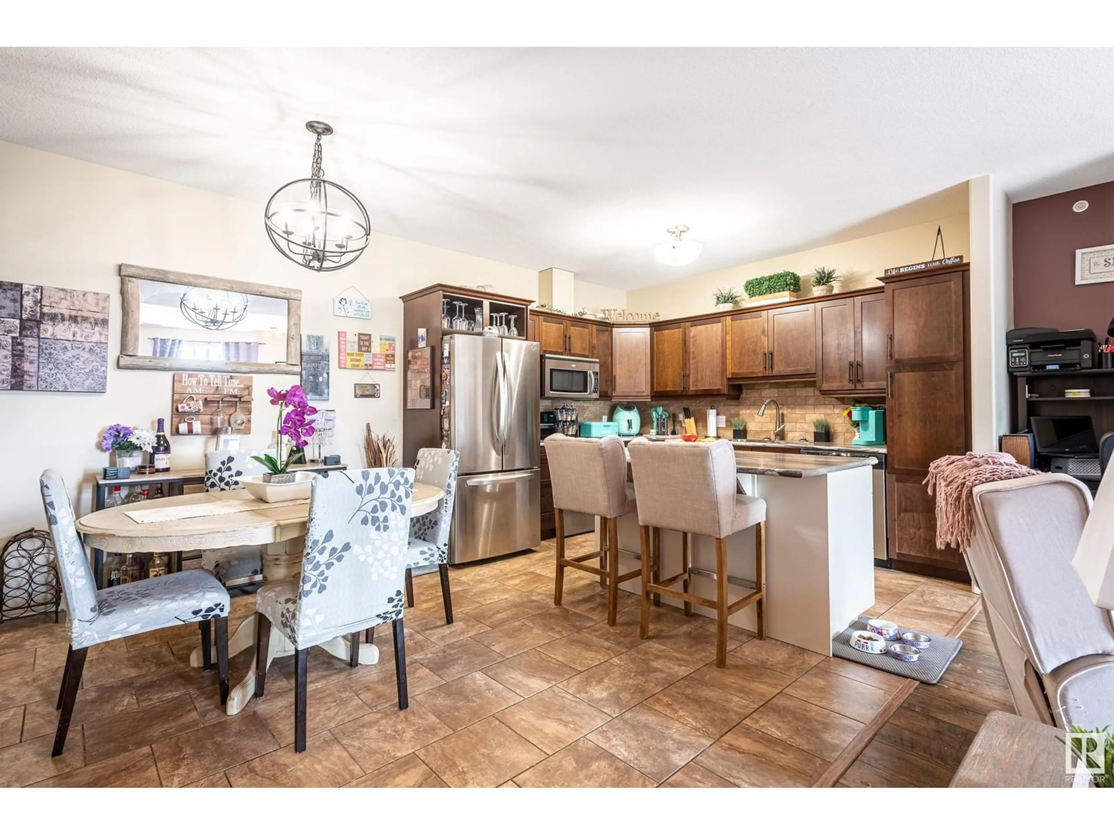 Open concept kitchen, unknown for #327 - 2503 HANNA CR, Edmonton Alberta T6R0H1