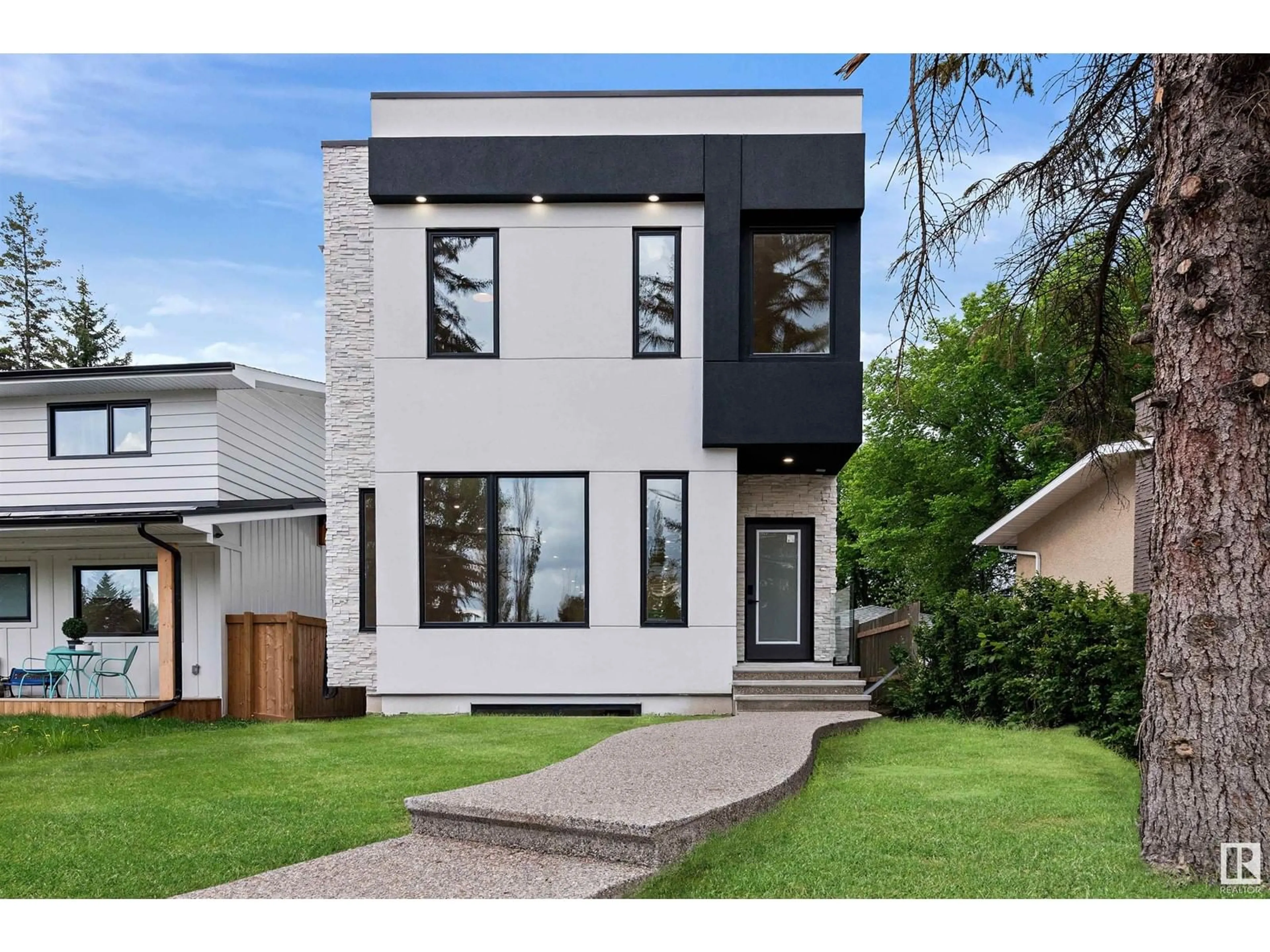 Home with brick exterior material, street for 13809 BUENA VISTA RD, Edmonton Alberta T5R5R9