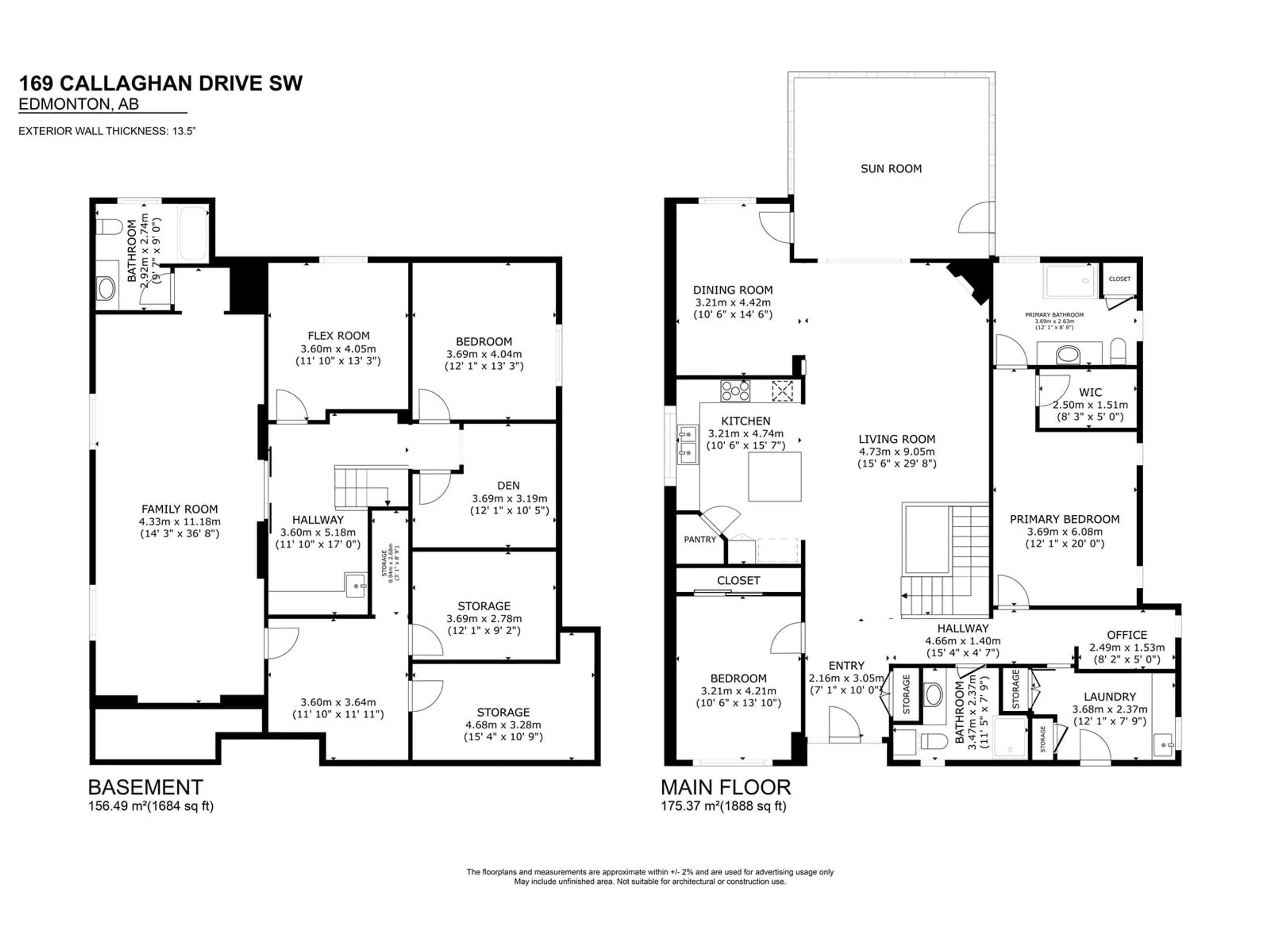Floor plan for 169 CALLAGHAN DR, Edmonton Alberta T6W0G6
