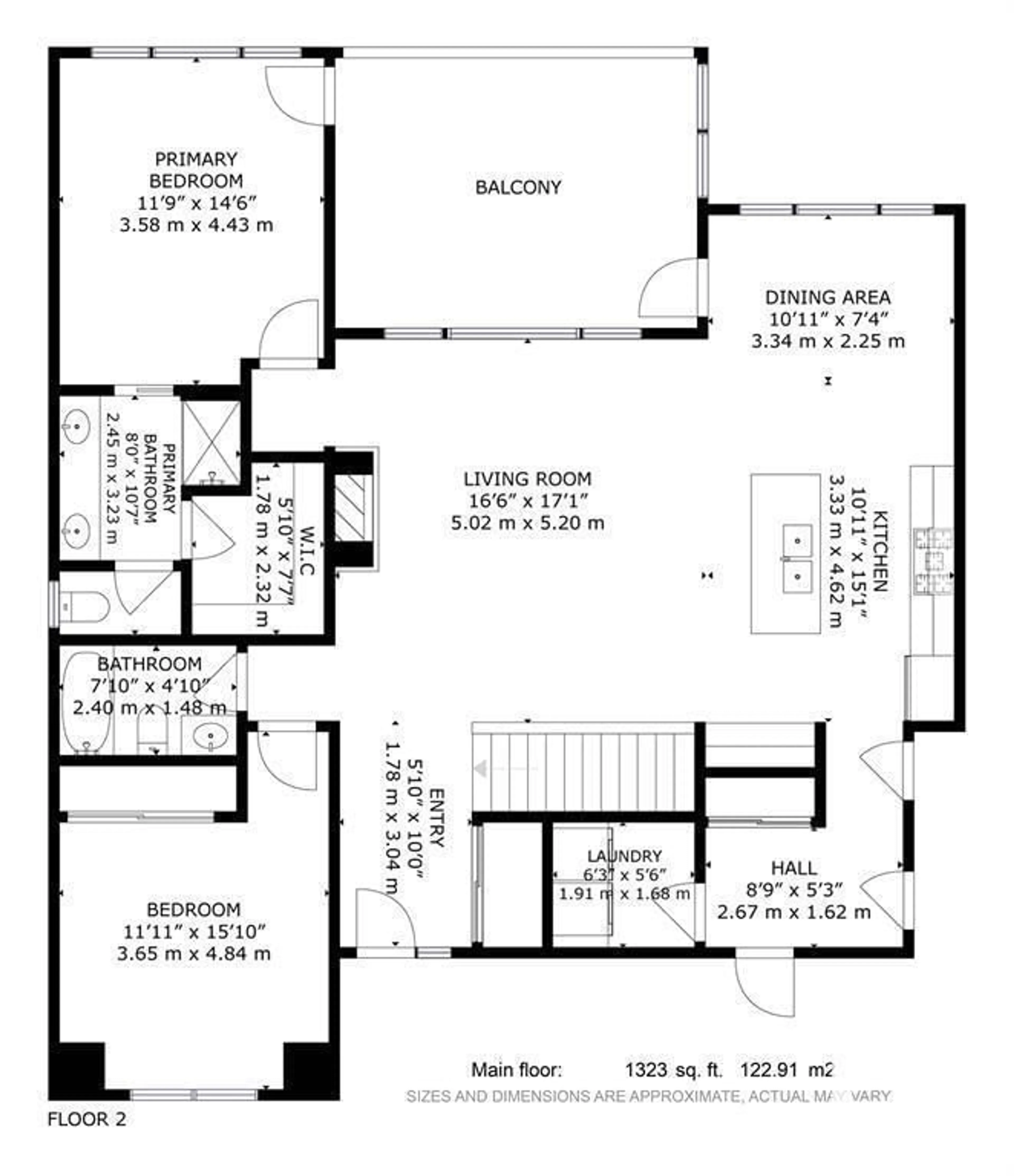 Floor plan for #213 - 55101 STE. ANNE TR, Rural Lac Ste. Anne County Alberta T0E0L0