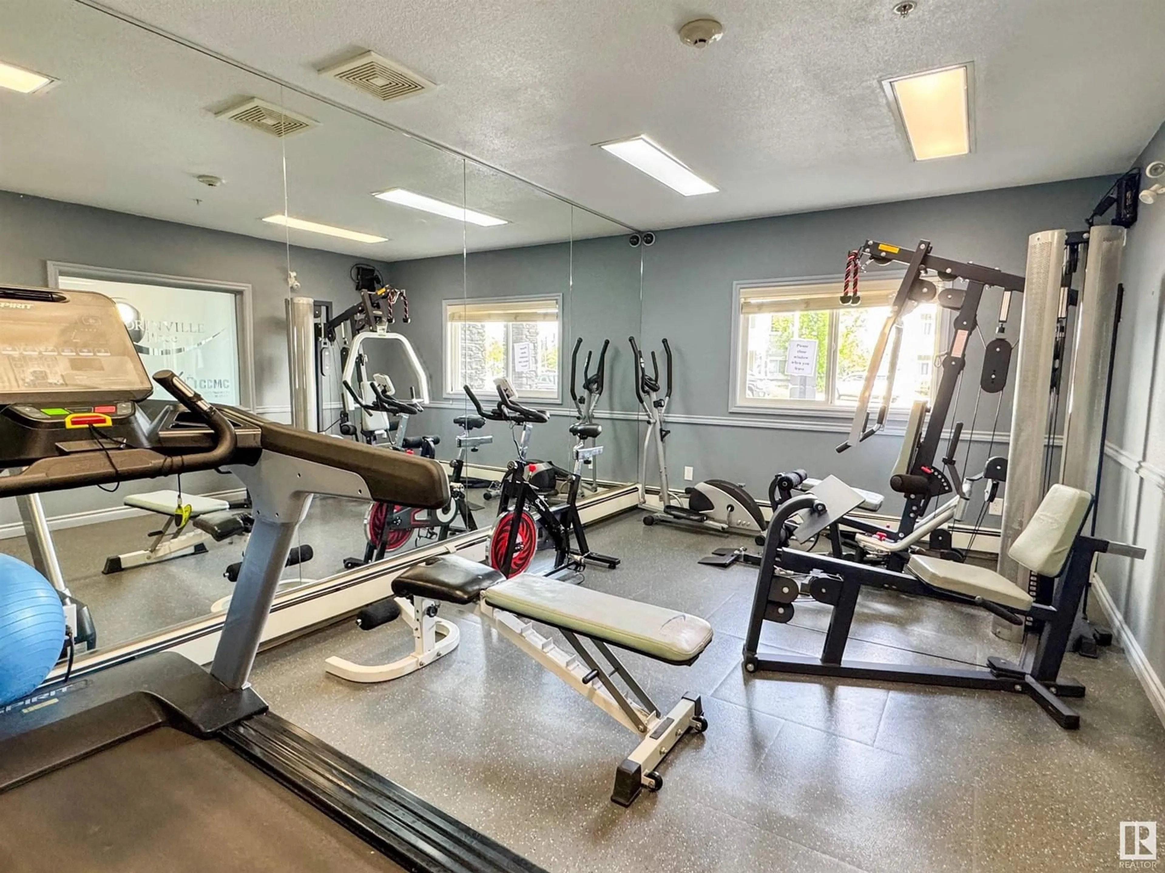 Gym or fitness room for #203 - 9910 107 ST, Morinville Alberta T8R1T5