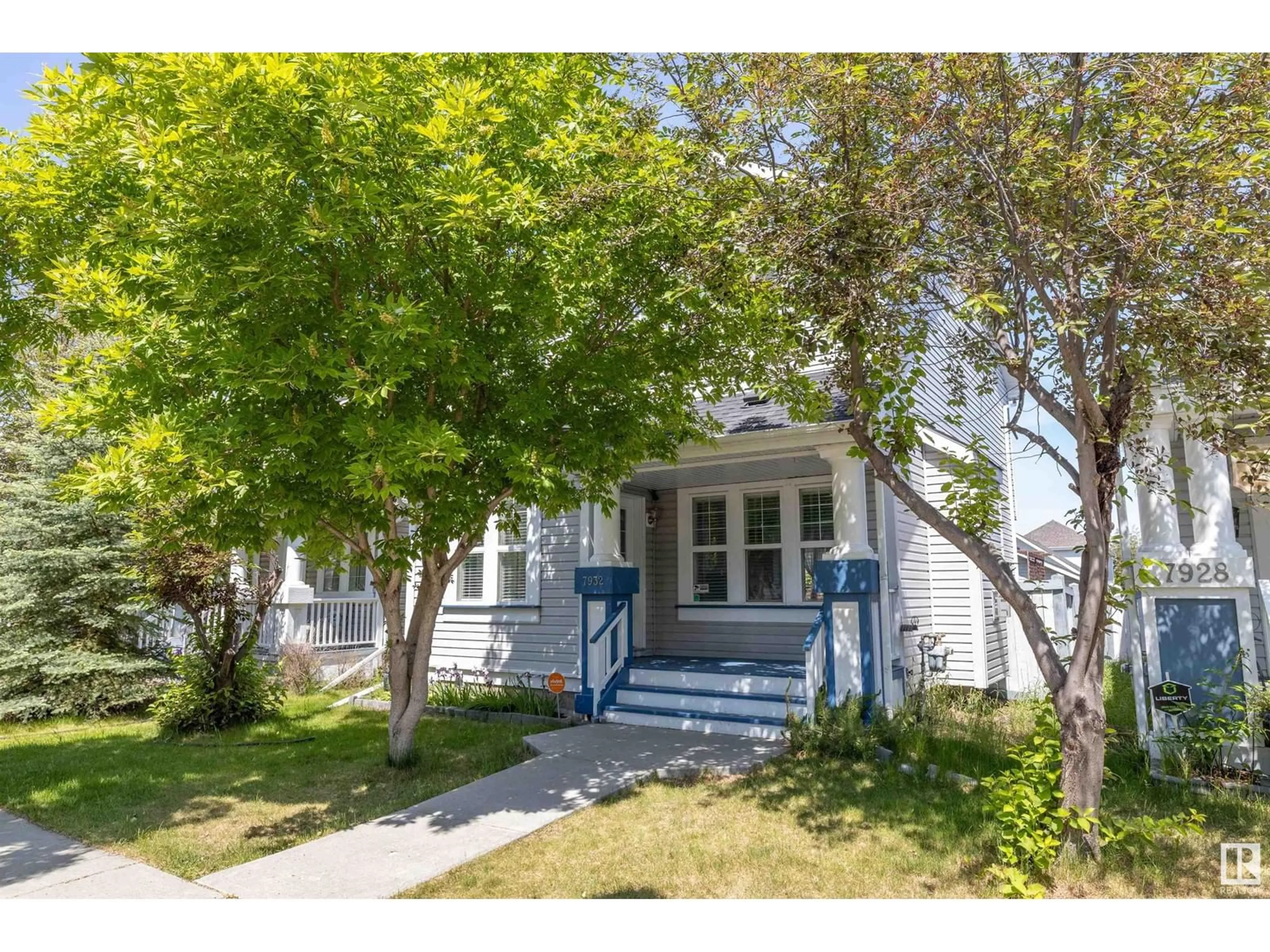 Home with vinyl exterior material, street for 7932 14 AVE, Edmonton Alberta T6X1H3