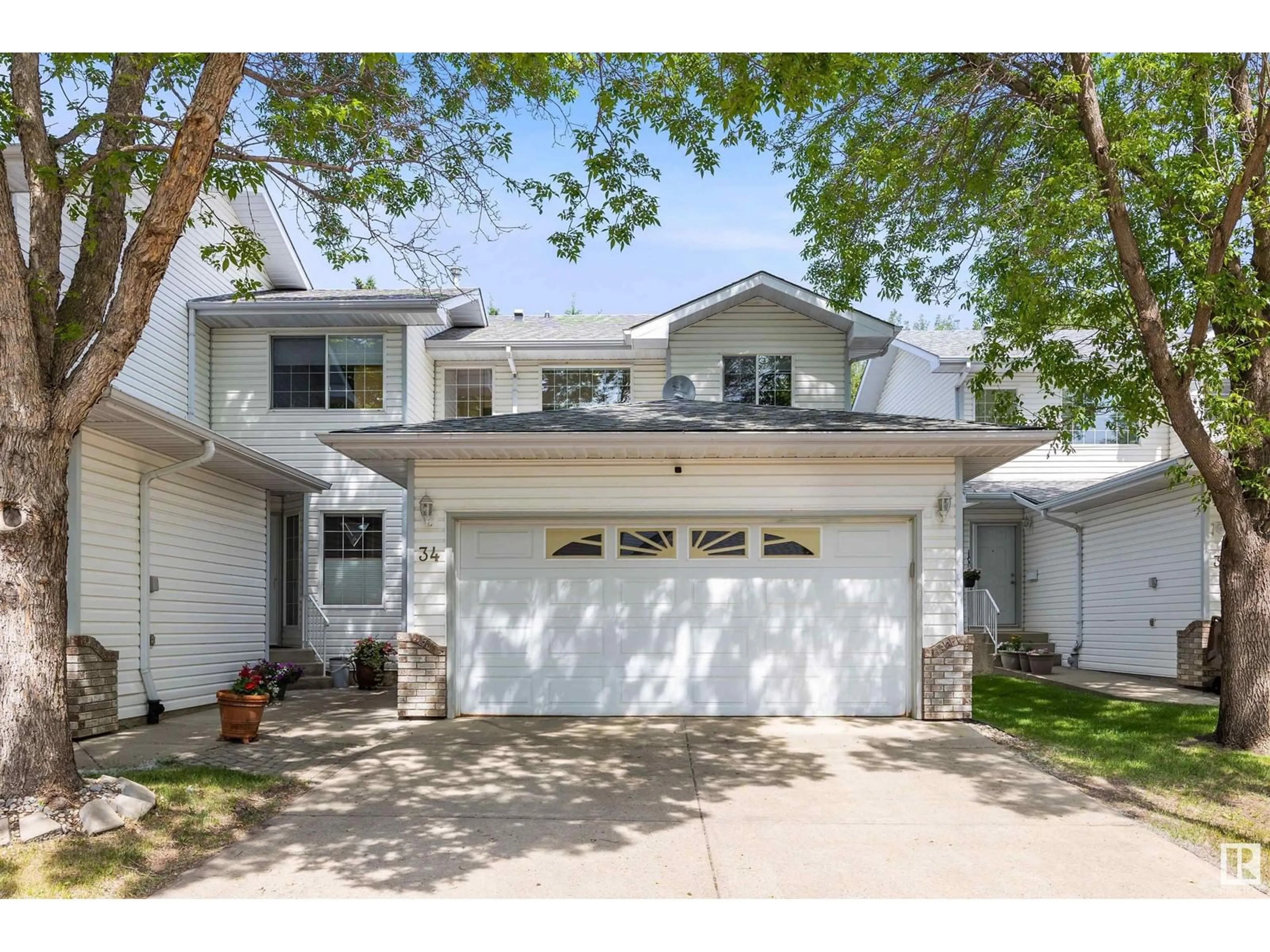Home with vinyl exterior material, street for 3 - 34 POIRIER AV, St. Albert Alberta T8N6M6