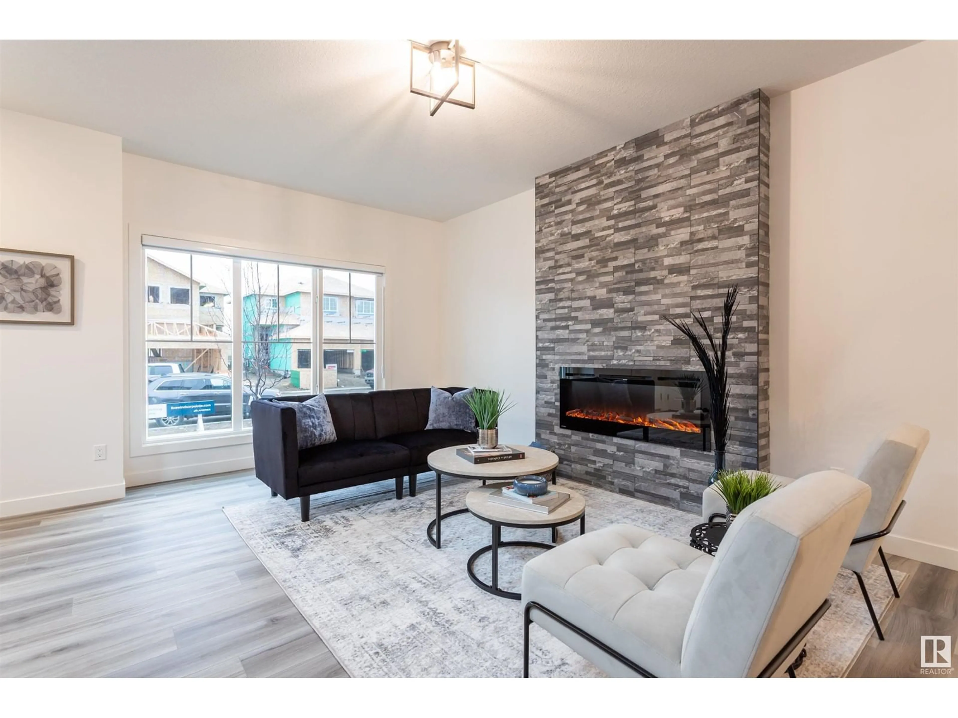 Living room with furniture, unknown for 58 WYATT RG, Fort Saskatchewan Alberta T8L0Y2