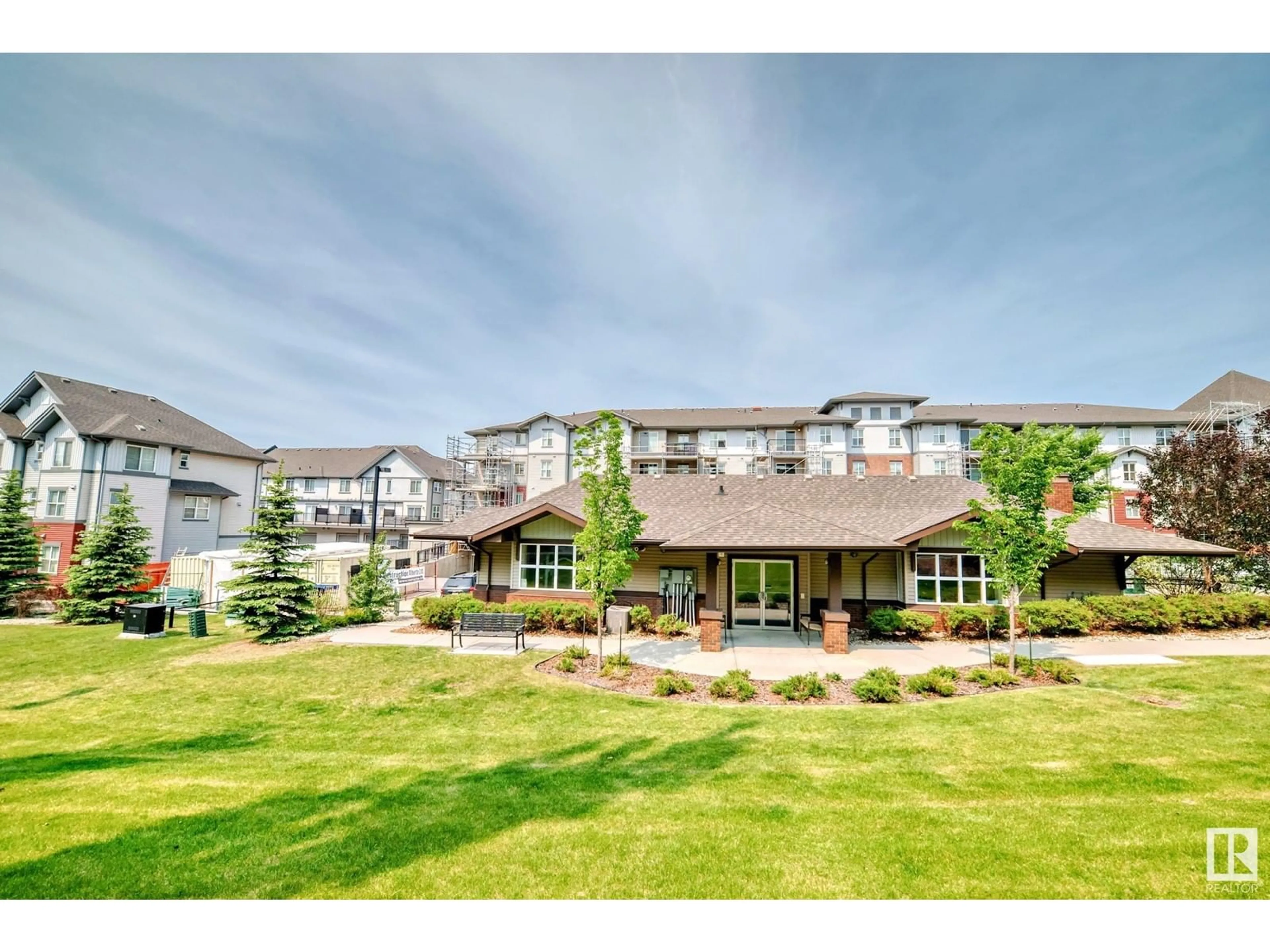 Patio, mountain view for #55 - 655 WATT BV, Edmonton Alberta T6X0Y2