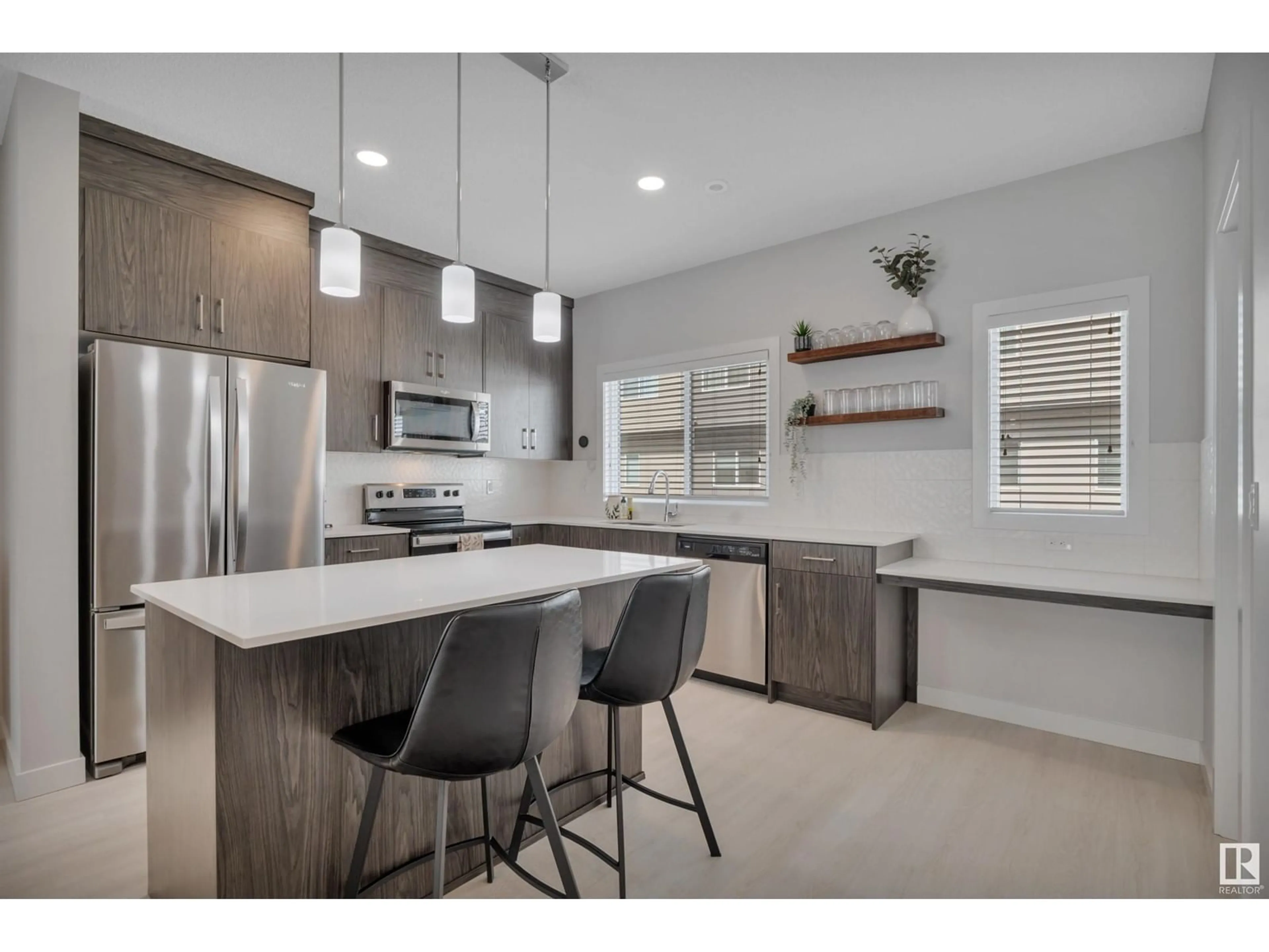 Open concept kitchen, unknown for 804 - 84 WELSH DR, Edmonton Alberta T6X1Y8