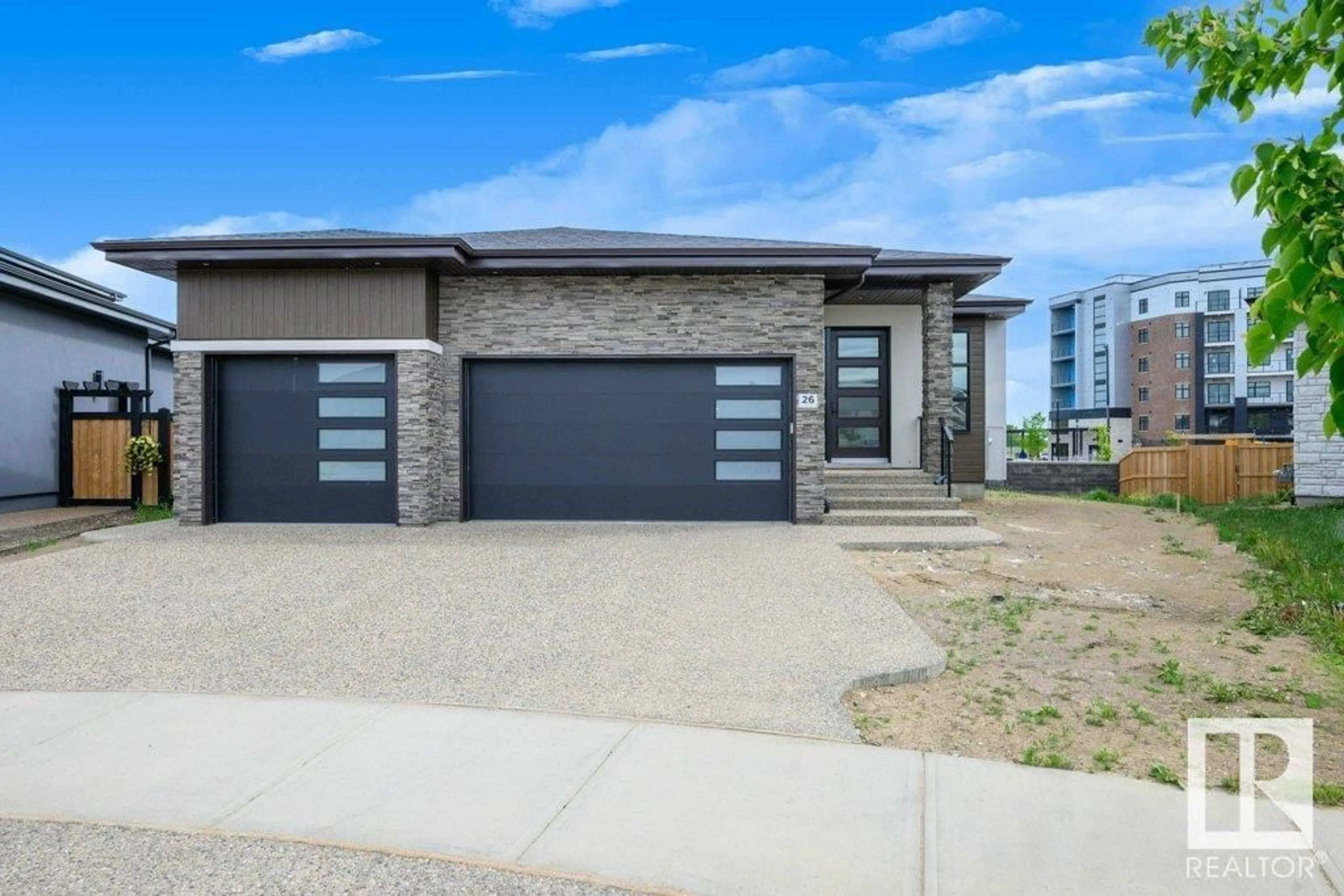 Home with brick exterior material, street for 26 EASTON CL, St. Albert Alberta T8N3X9