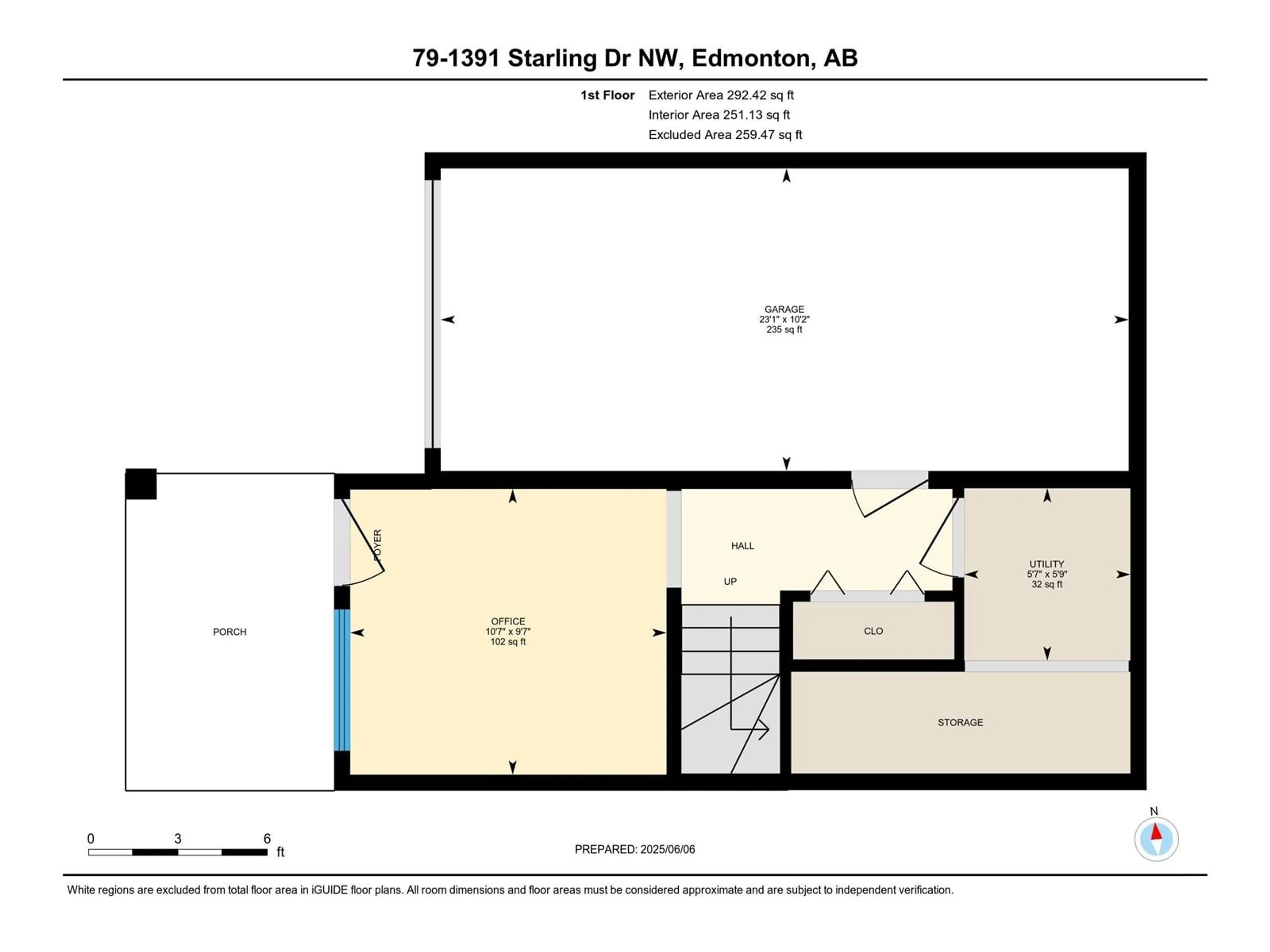 Floor plan for #79 - 1391 STARLING DR, Edmonton Alberta T5S0L3