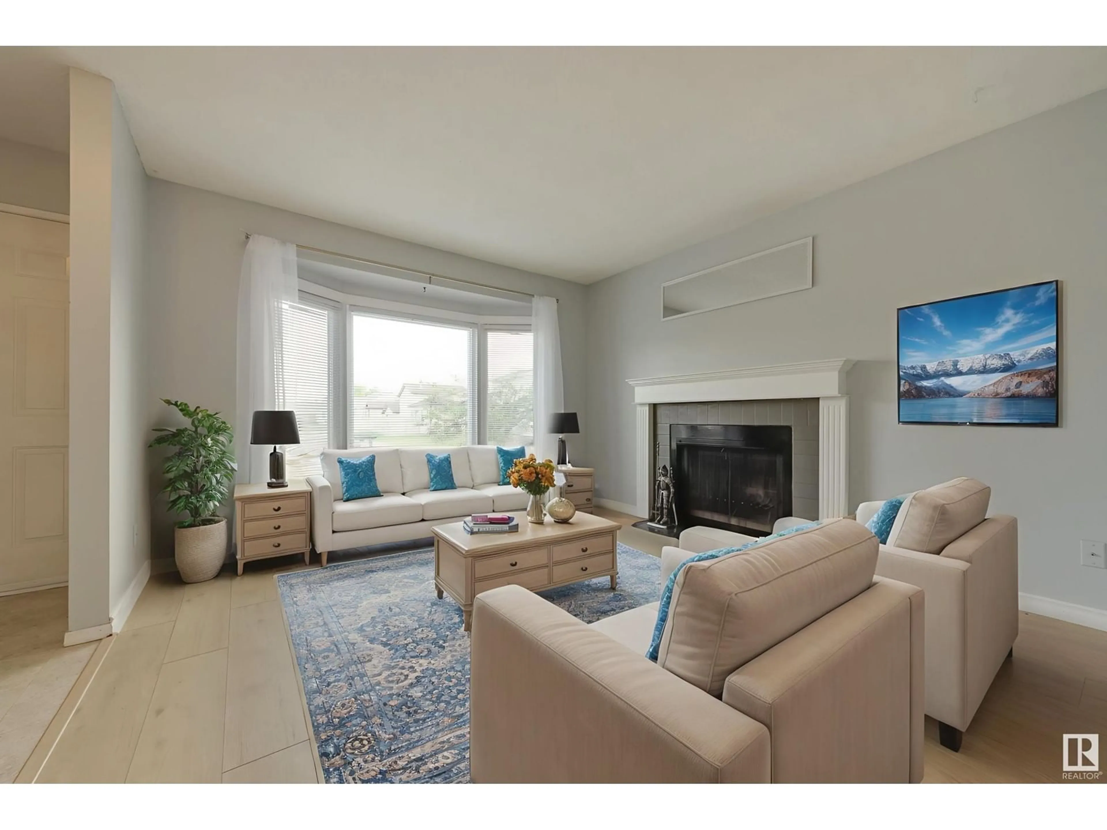 Living room with furniture, unknown for 15730 84 ST, Edmonton Alberta T5Z2P1