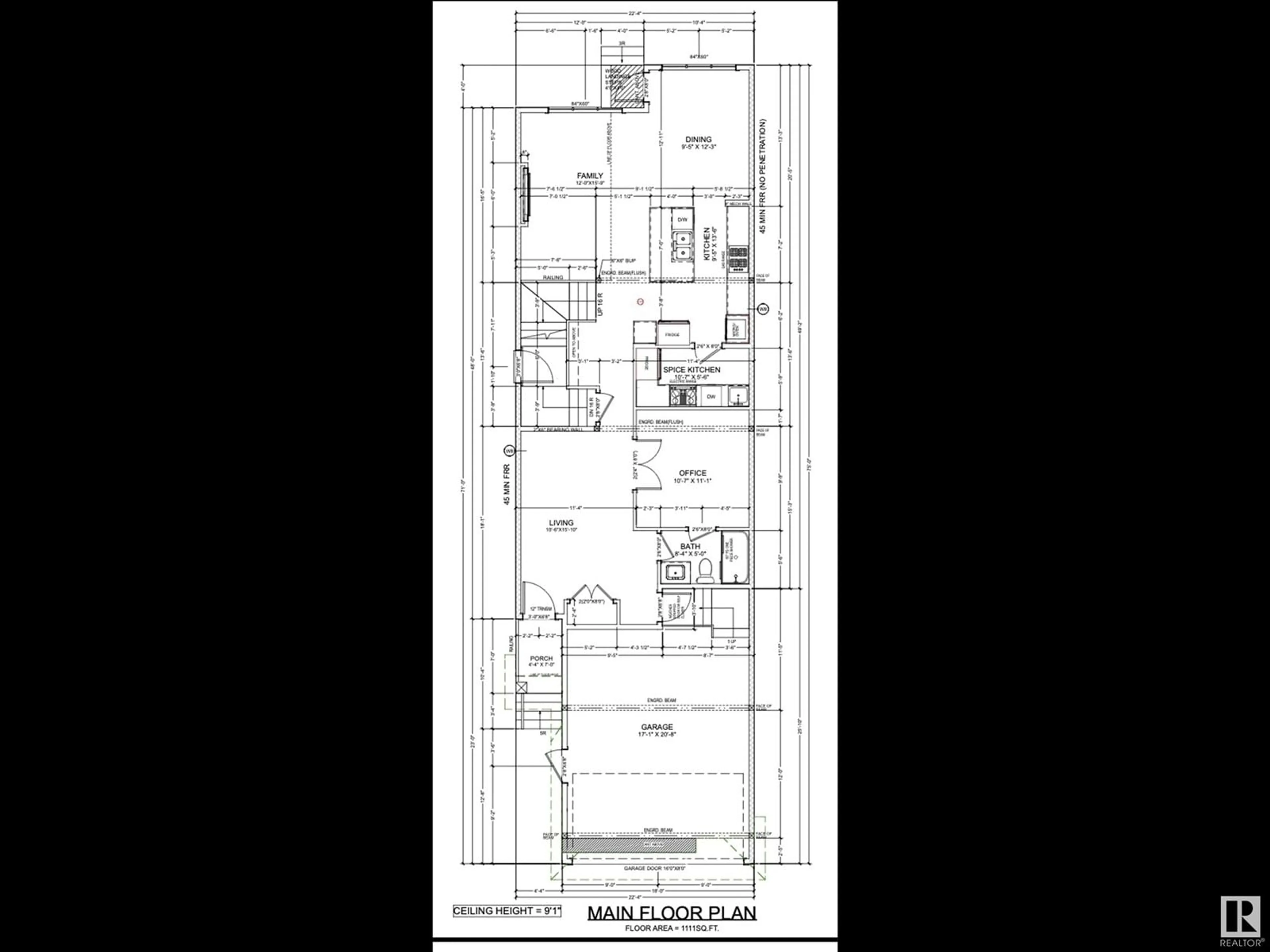Floor plan for SW - 143 24 ST, Edmonton Alberta T6X3K4