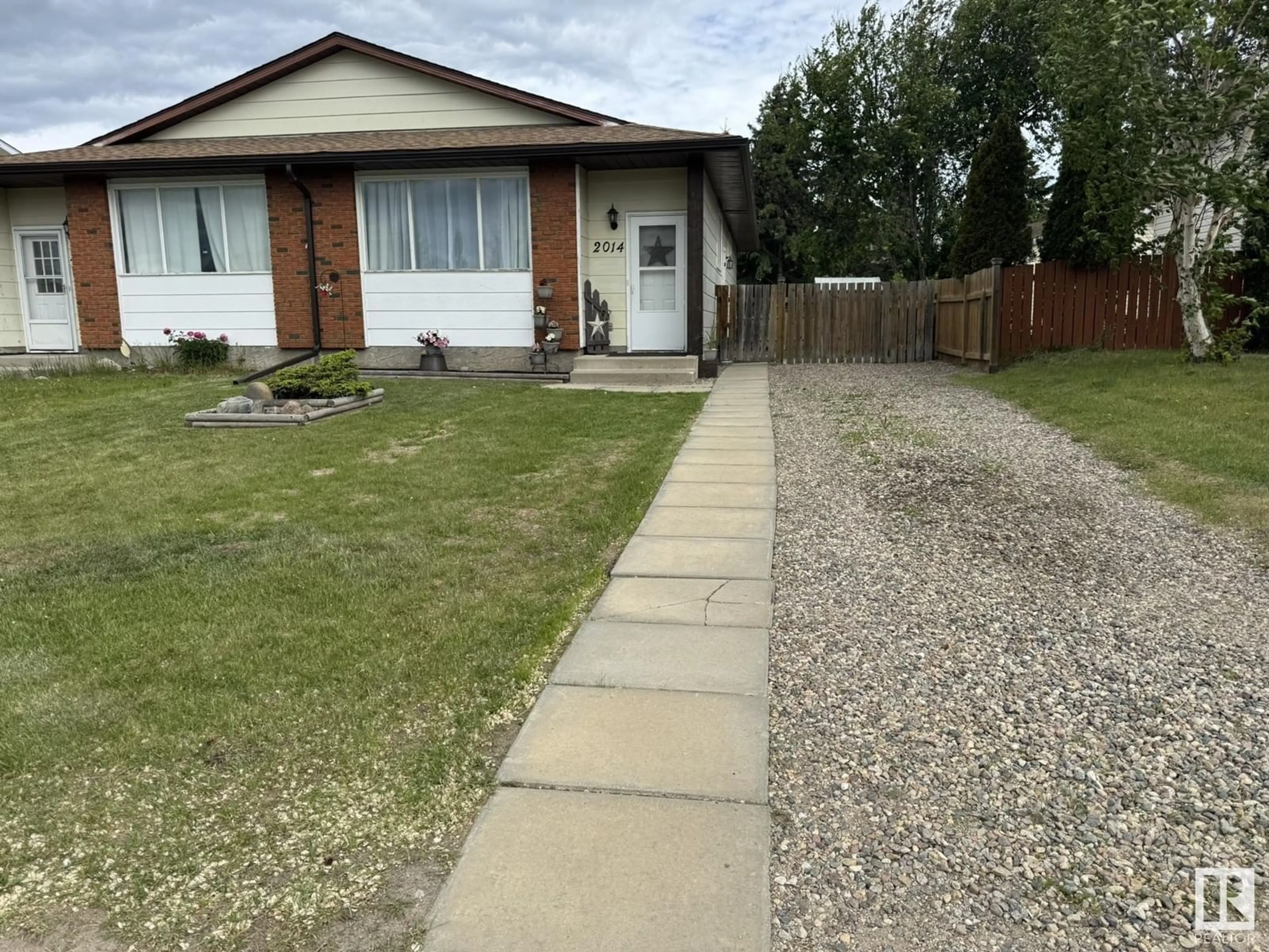 A pic from outside/outdoor area/front of a property/back of a property/a pic from drone, street for 2014 5 AV, Cold Lake Alberta T9M1G1