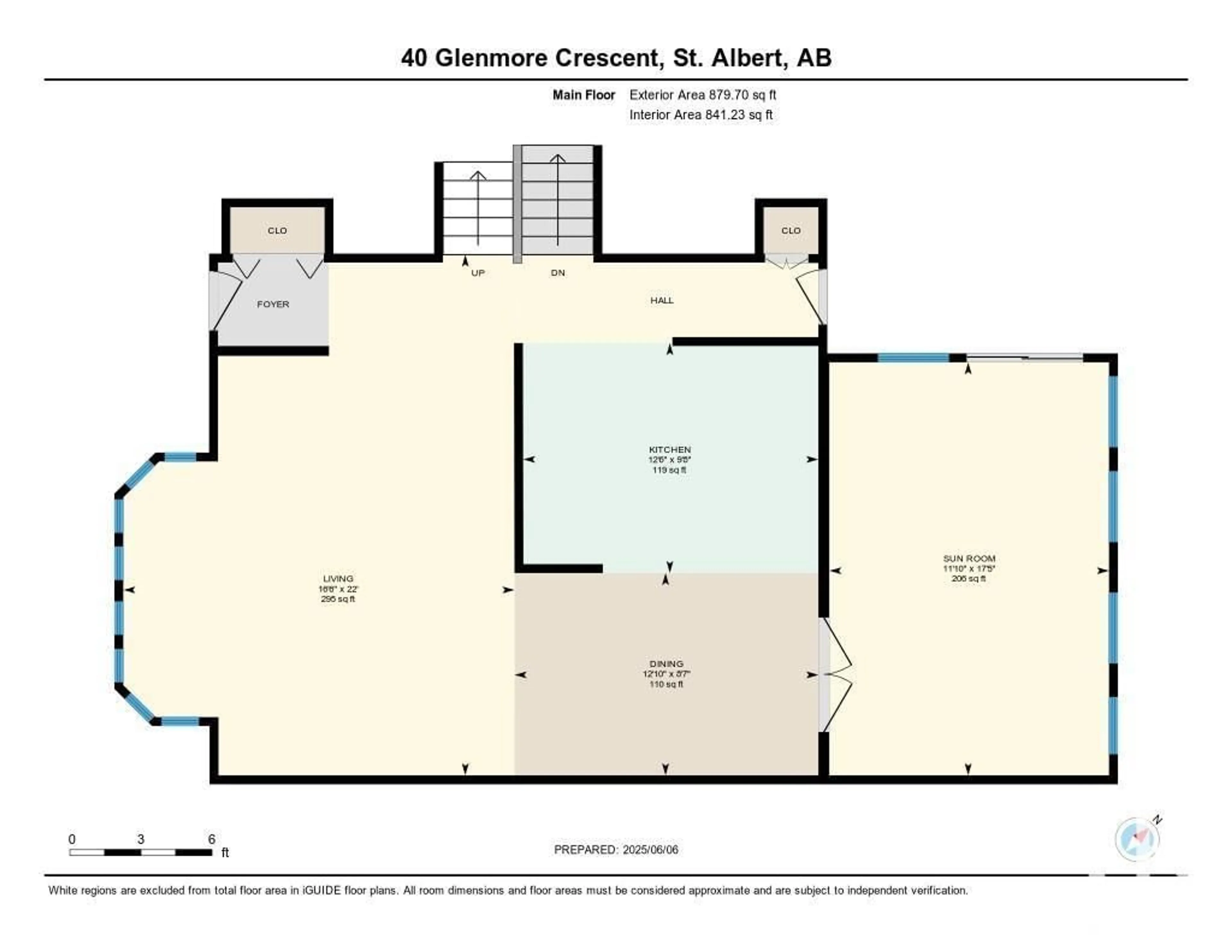 Floor plan for 40 GLENMORE CR, St. Albert Alberta T8N0S7