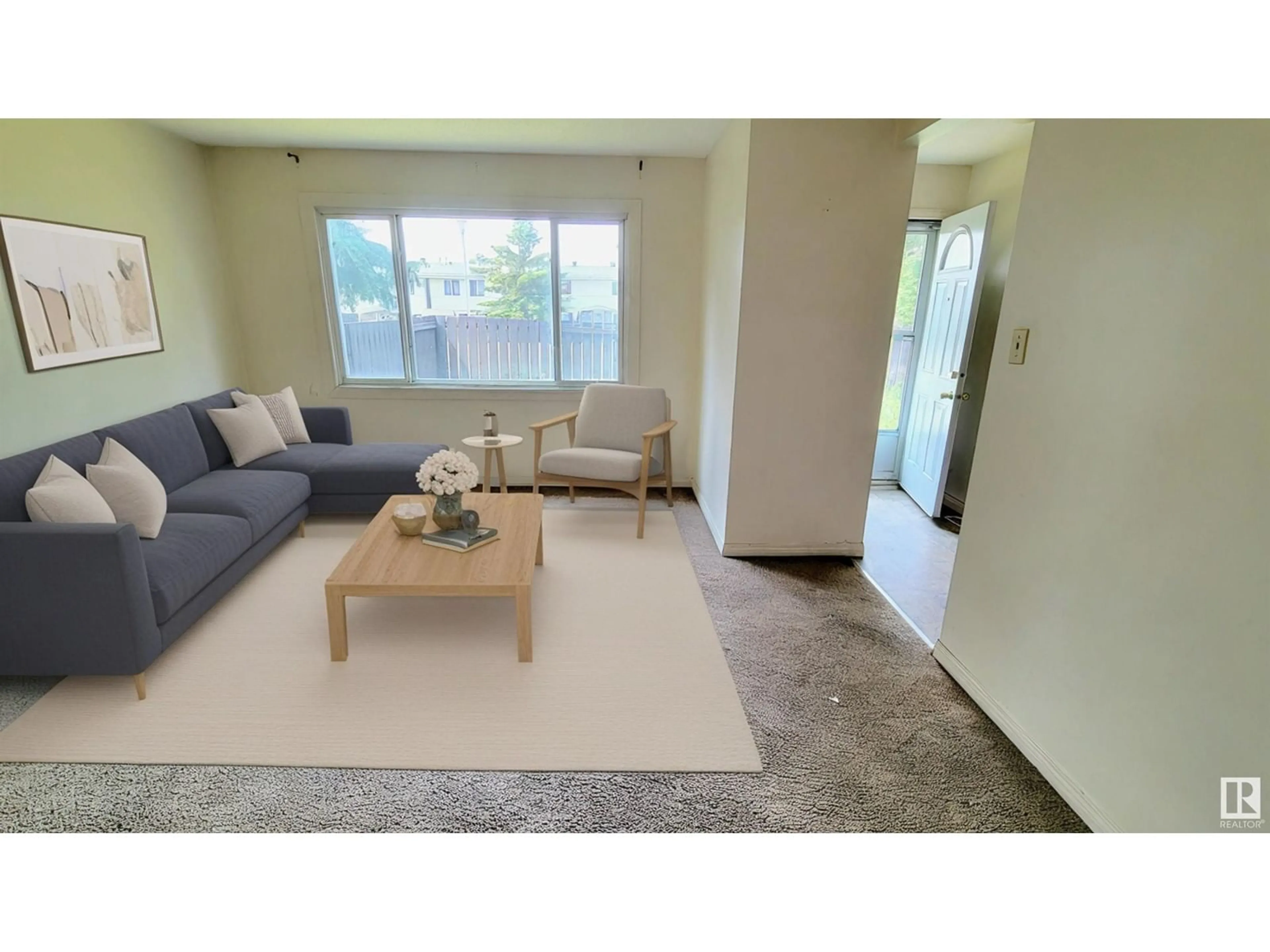 Living room with furniture, unknown for 193 ROSELAND VILLAGE NW, Edmonton Alberta T5E5R6