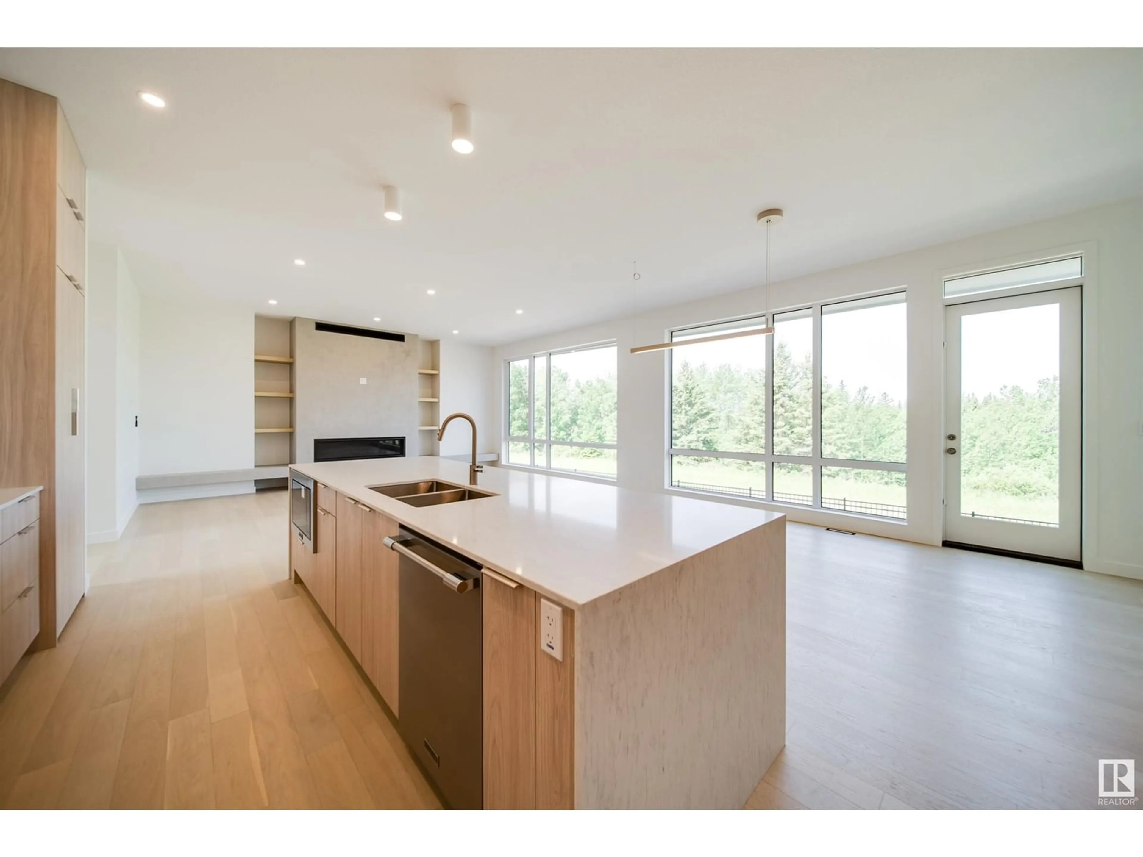 Open concept kitchen, unknown for #5 - 6090 CRAWFORD DR, Edmonton Alberta T6W1A6