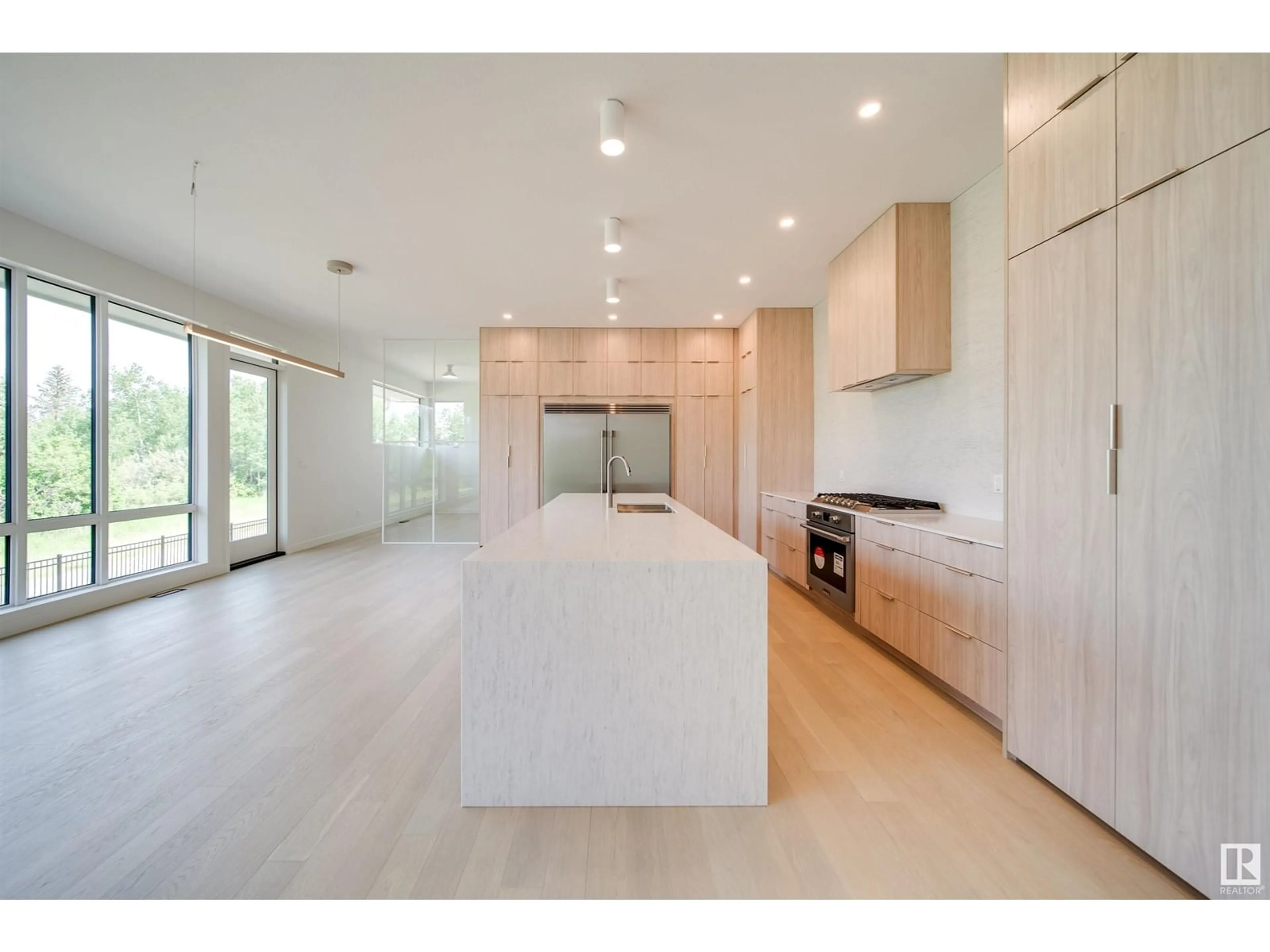Open concept kitchen, unknown for #5 - 6090 CRAWFORD DR, Edmonton Alberta T6W1A6