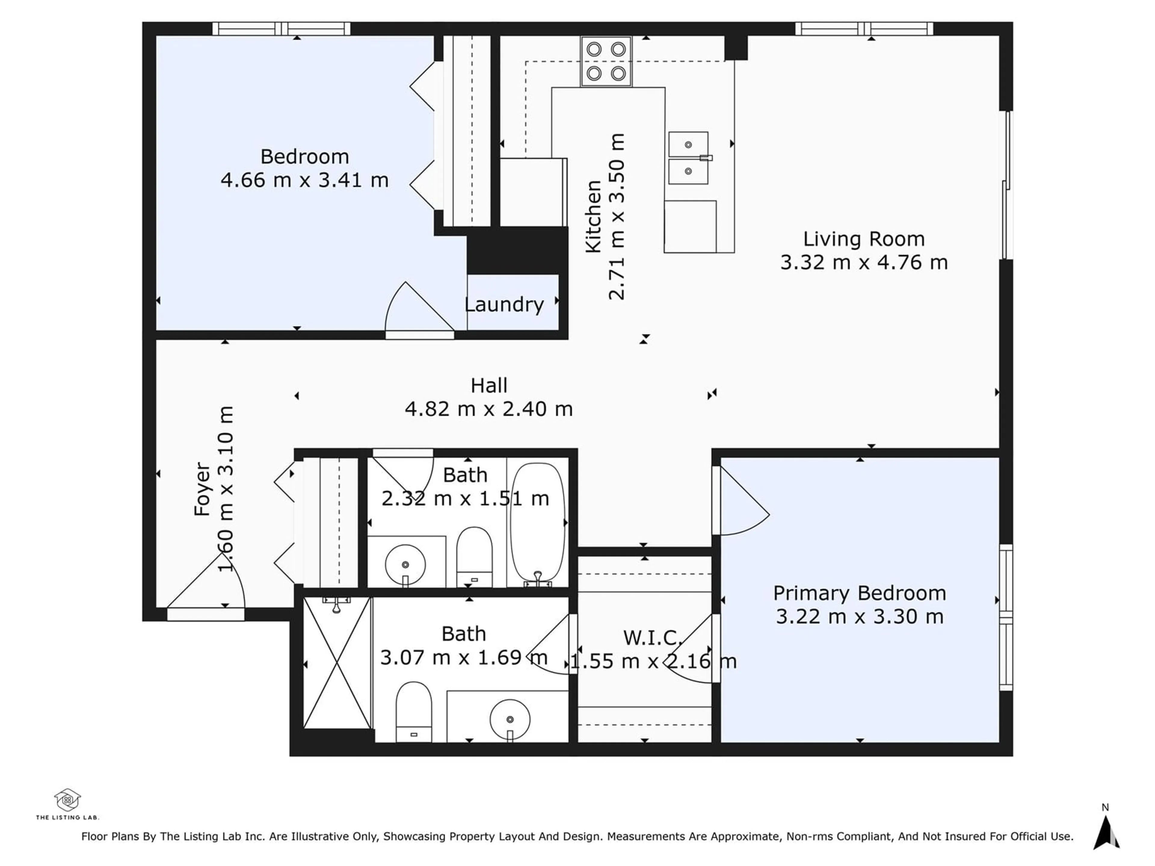 Floor plan for #102 - 812 WELSH DR, Edmonton Alberta T6X1Y7