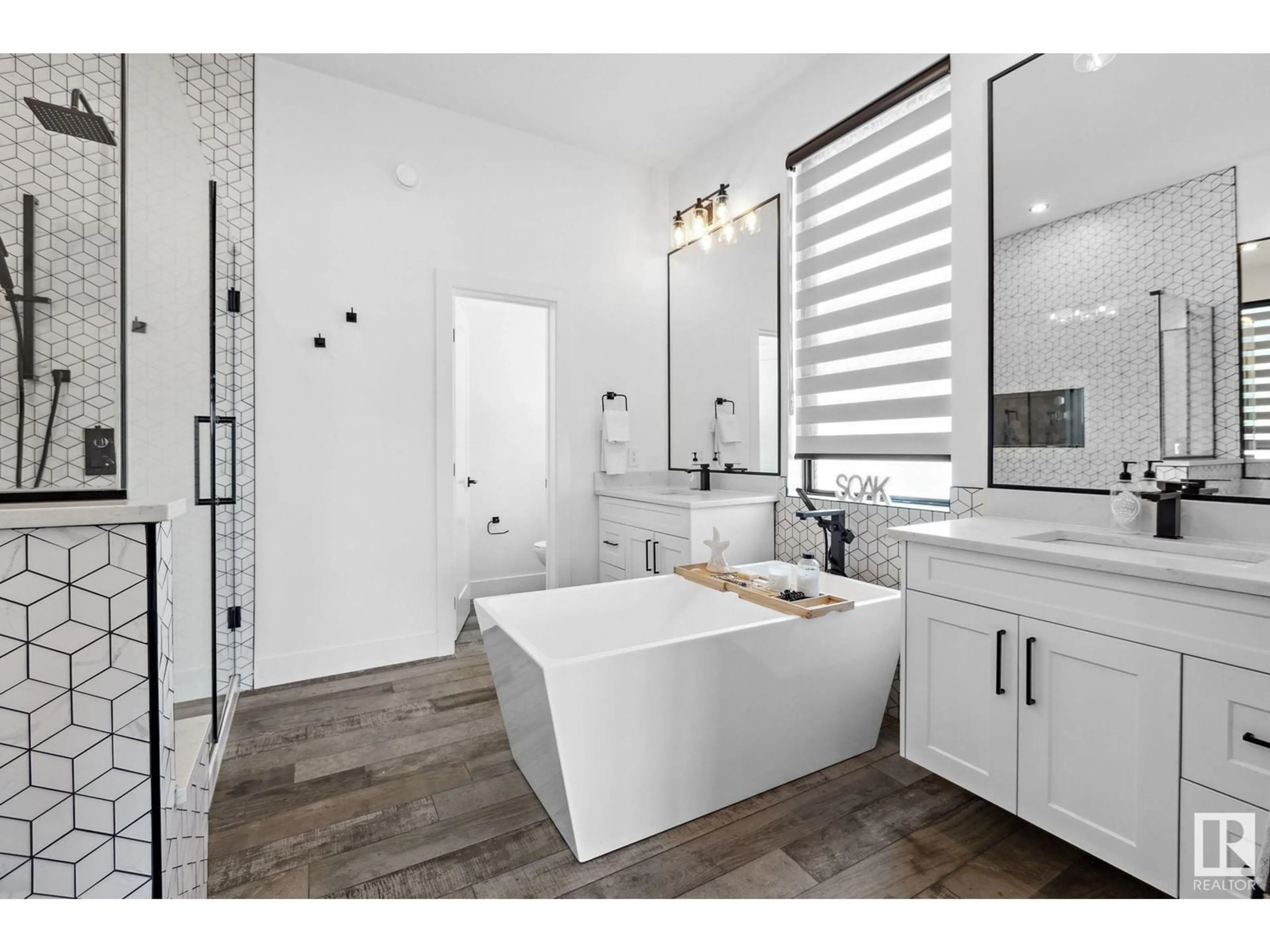 Contemporary bathroom, ceramic/tile floor for 31 ADELAIDE CT, Spruce Grove Alberta T7X2V4