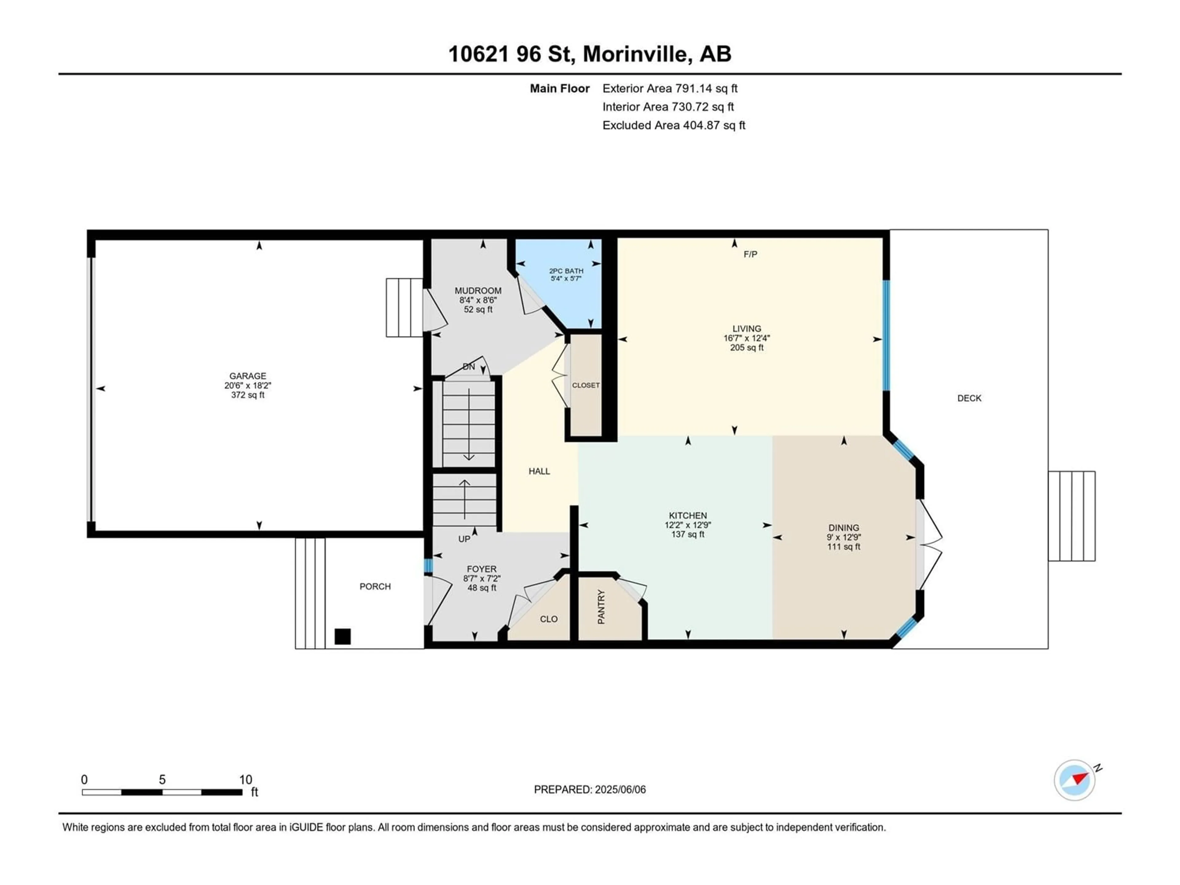 Floor plan for 10621 96 ST, Morinville Alberta T8R2N5