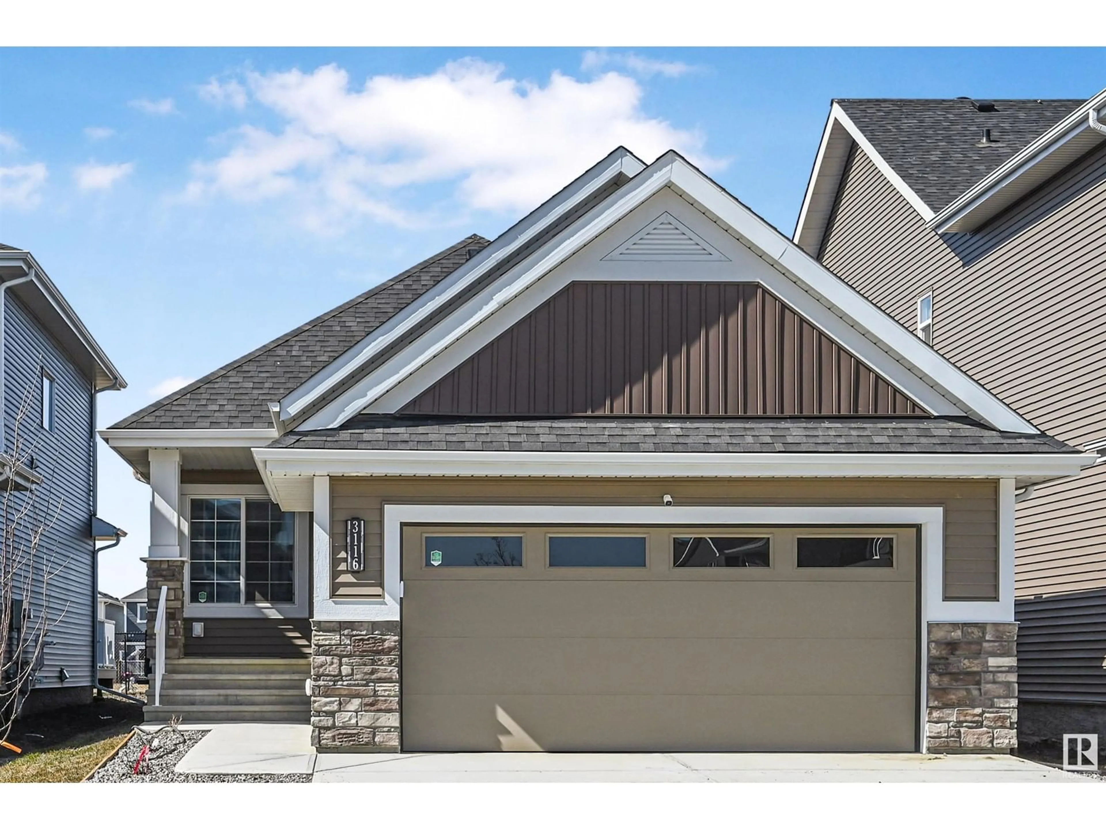 Home with vinyl exterior material, street for SW - 3116 167 ST, Edmonton Alberta T6W4R2