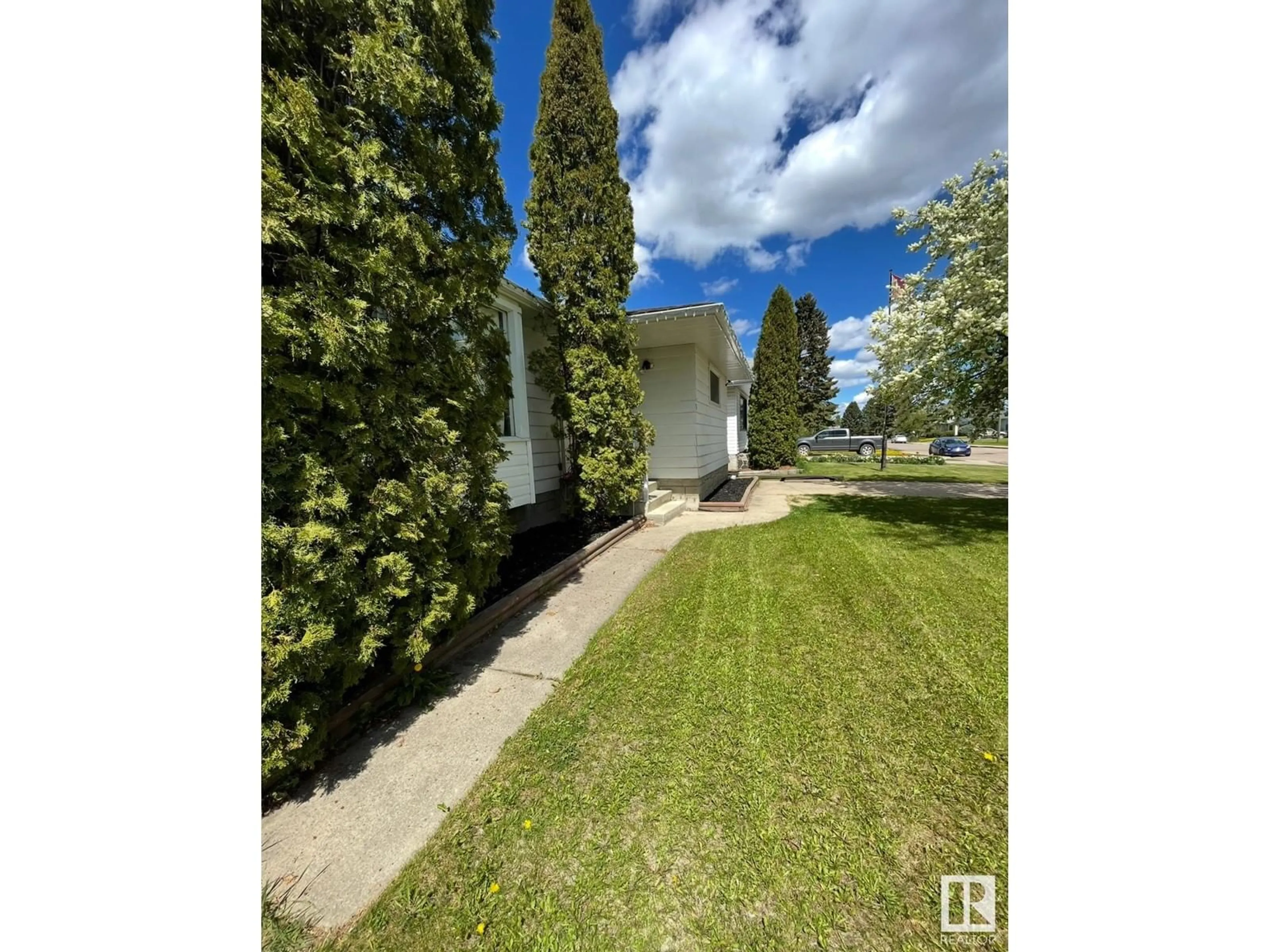 A pic from outside/outdoor area/front of a property/back of a property/a pic from drone, street for 10340 107A AVE, Westlock Alberta T7P1J5