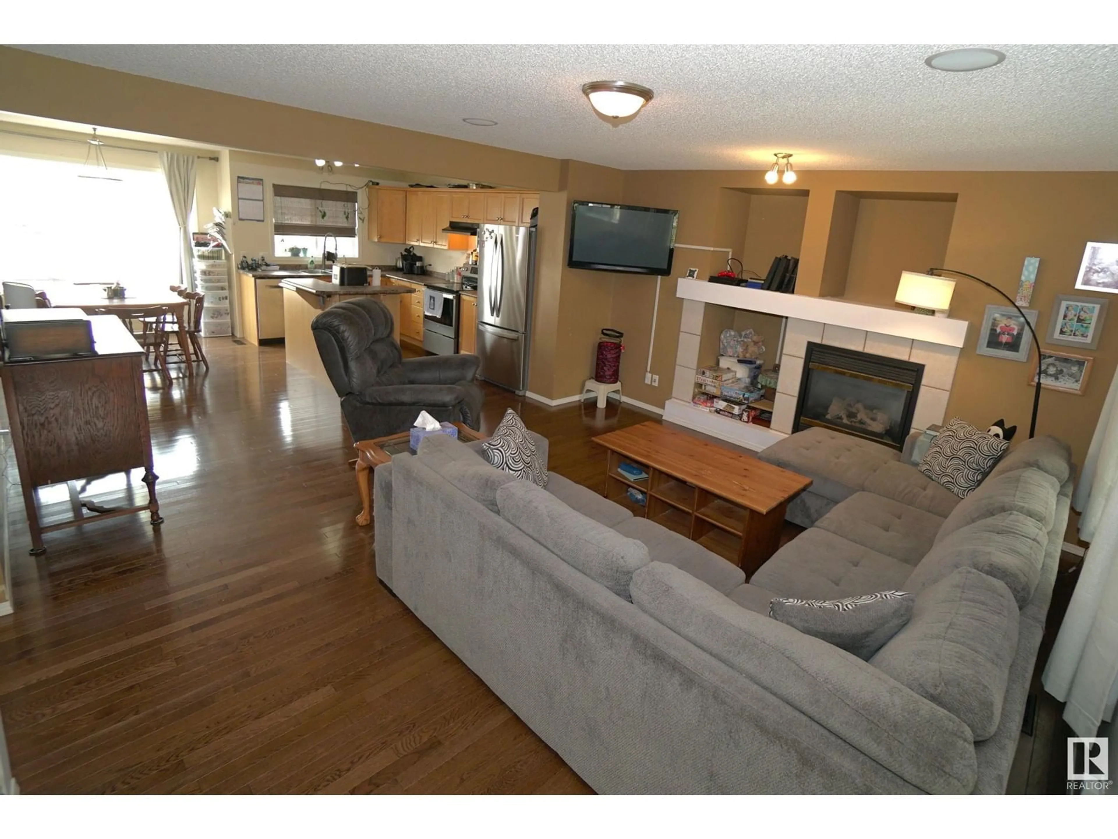 Living room with furniture, unknown for NW - 14934 139 ST, Edmonton Alberta T6V1T7