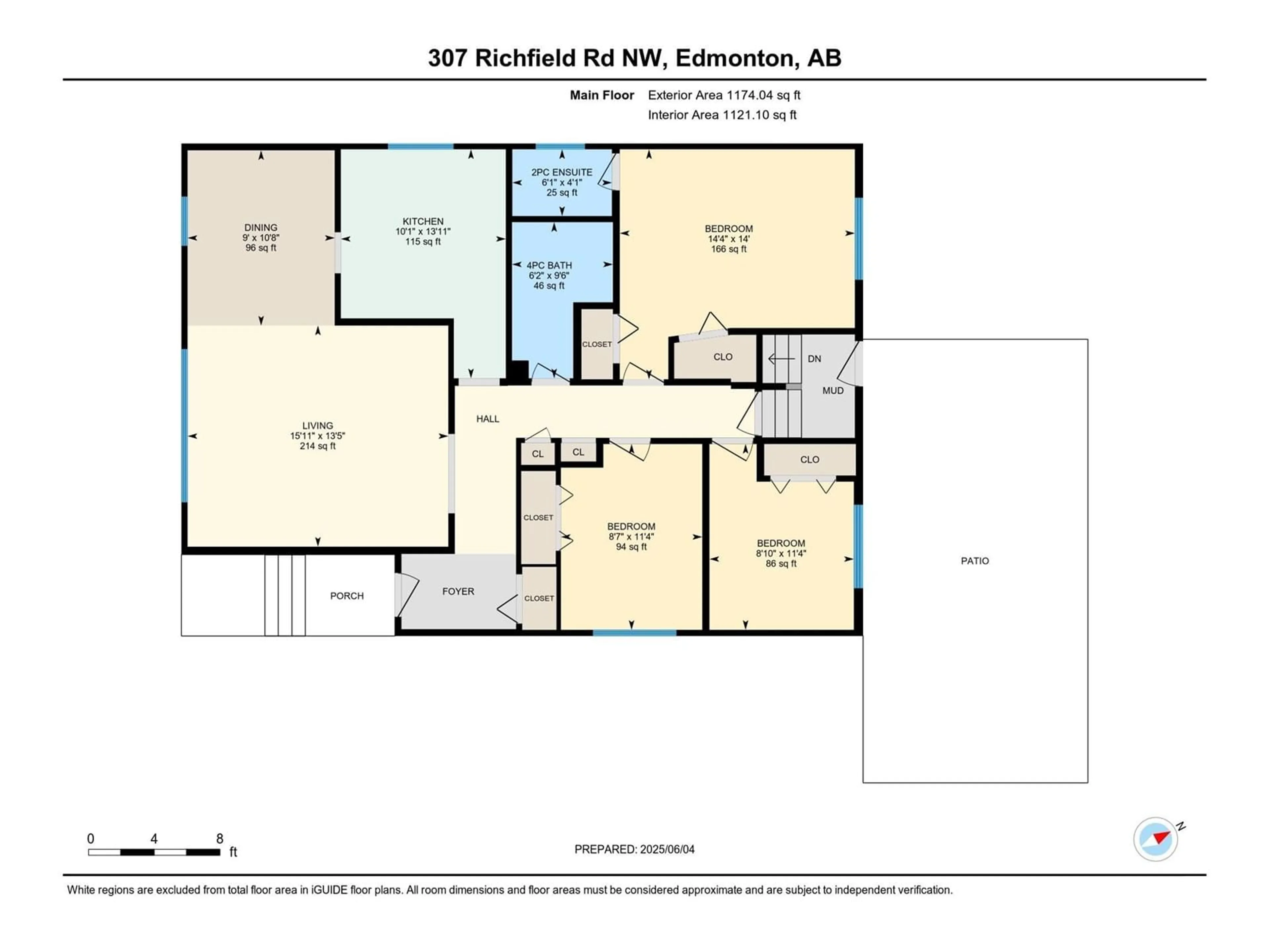 Floor plan for 307 RICHFIELD RD, Edmonton Alberta T6K0A5