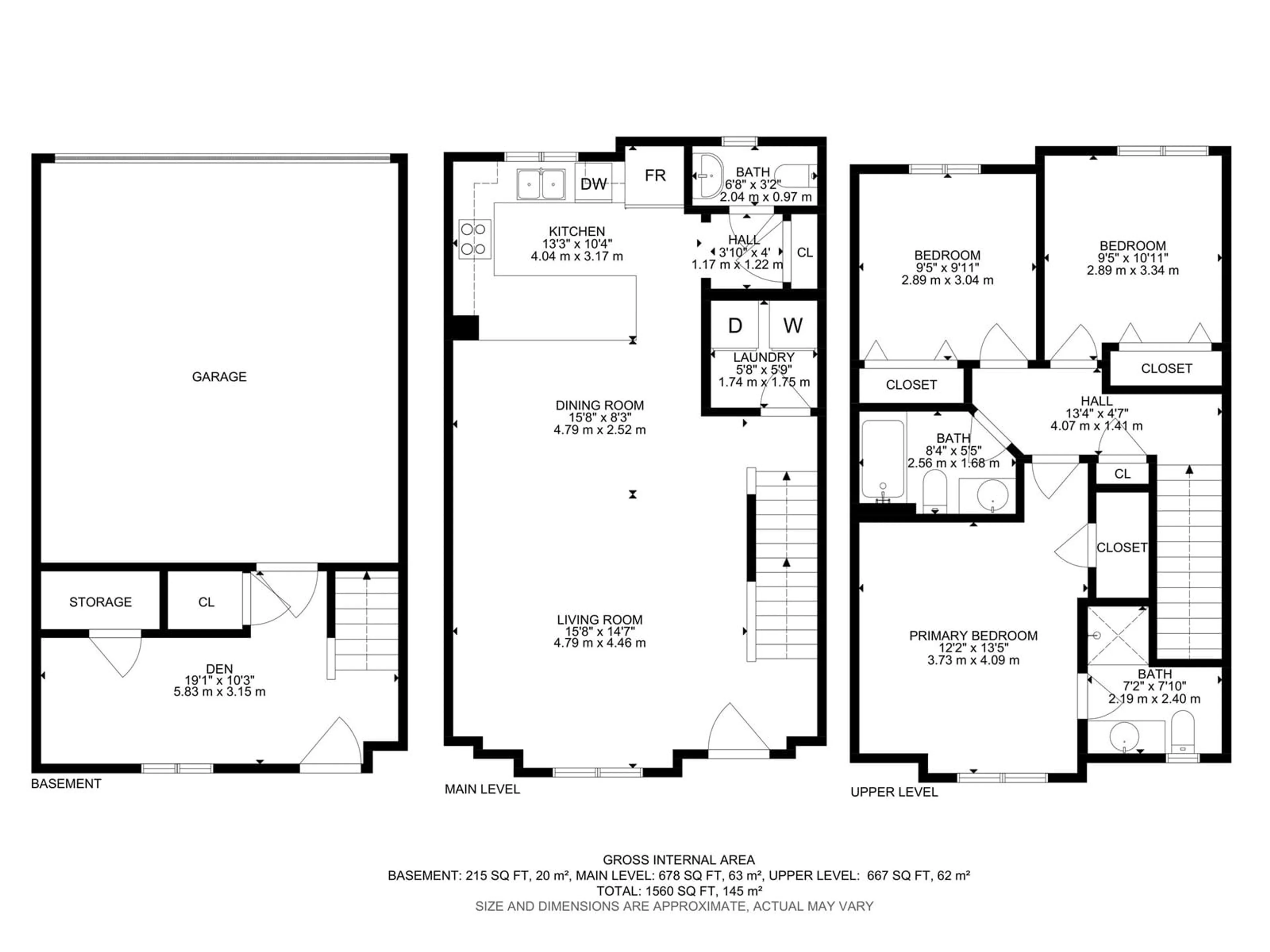 Floor plan for 82 16903 68ST NW, Edmonton Alberta T5Z0R1