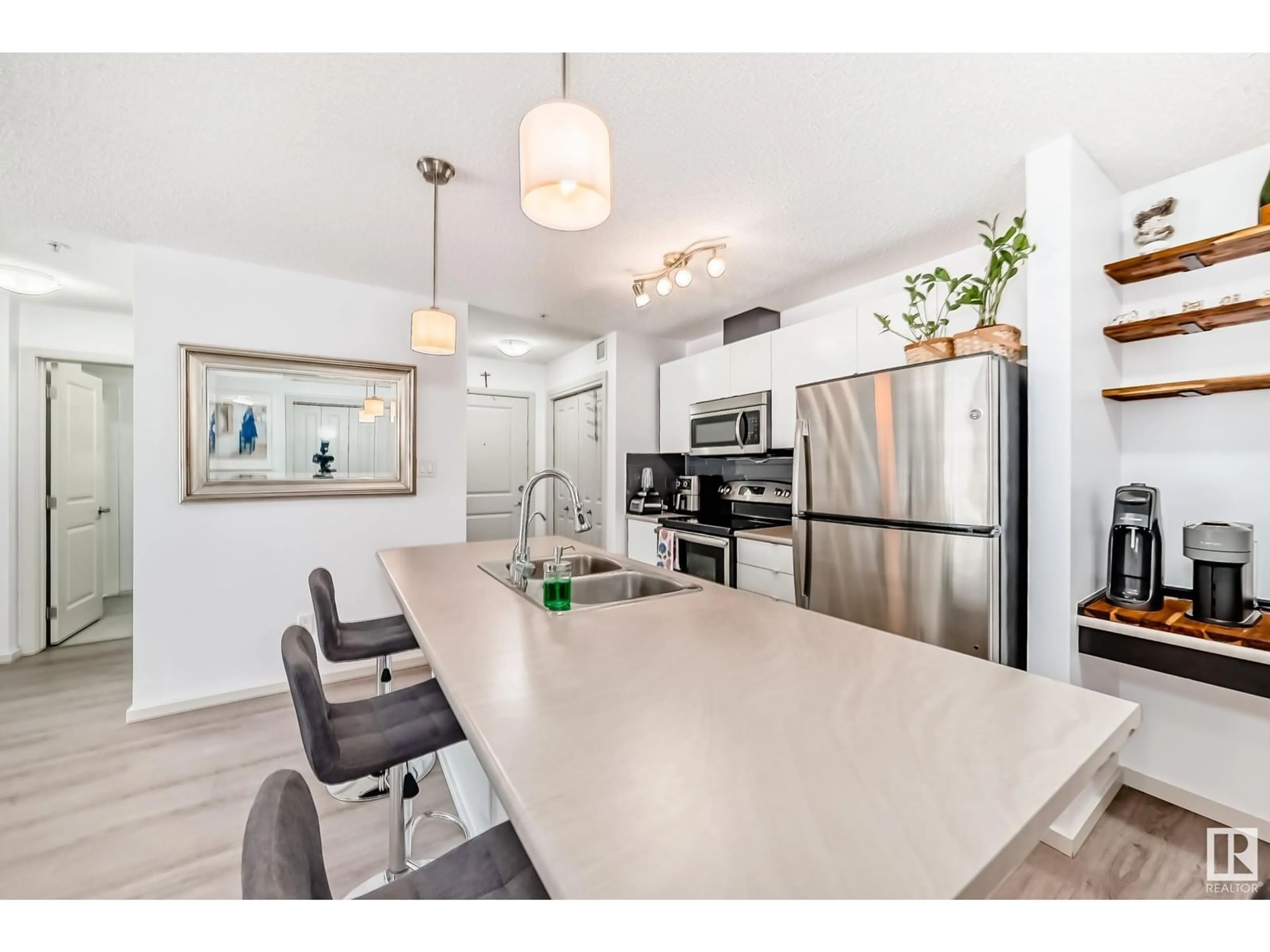 Open concept kitchen, unknown for 148 - 348 WINDERMERE RD, Edmonton Alberta T6W2P2