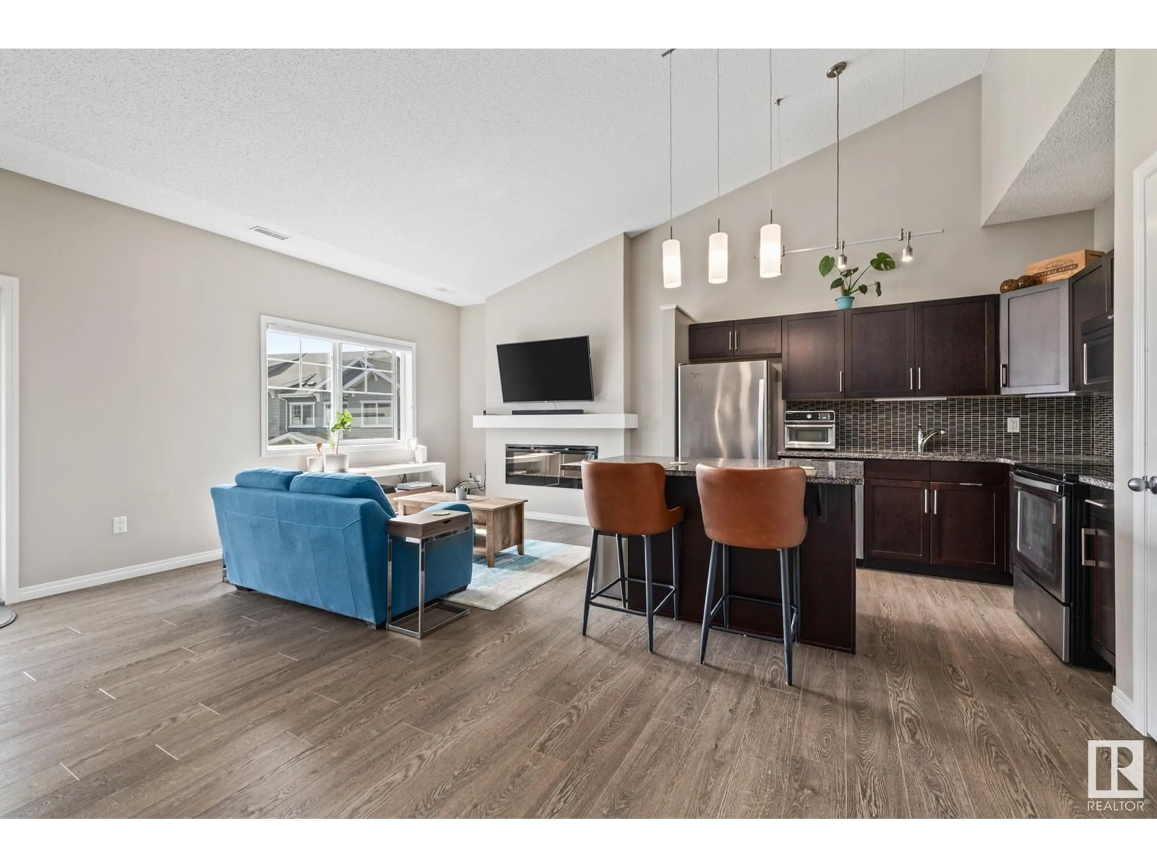 Open concept kitchen, unknown for #58 - 7385 EDGEMONT WY, Edmonton Alberta T6M0R9