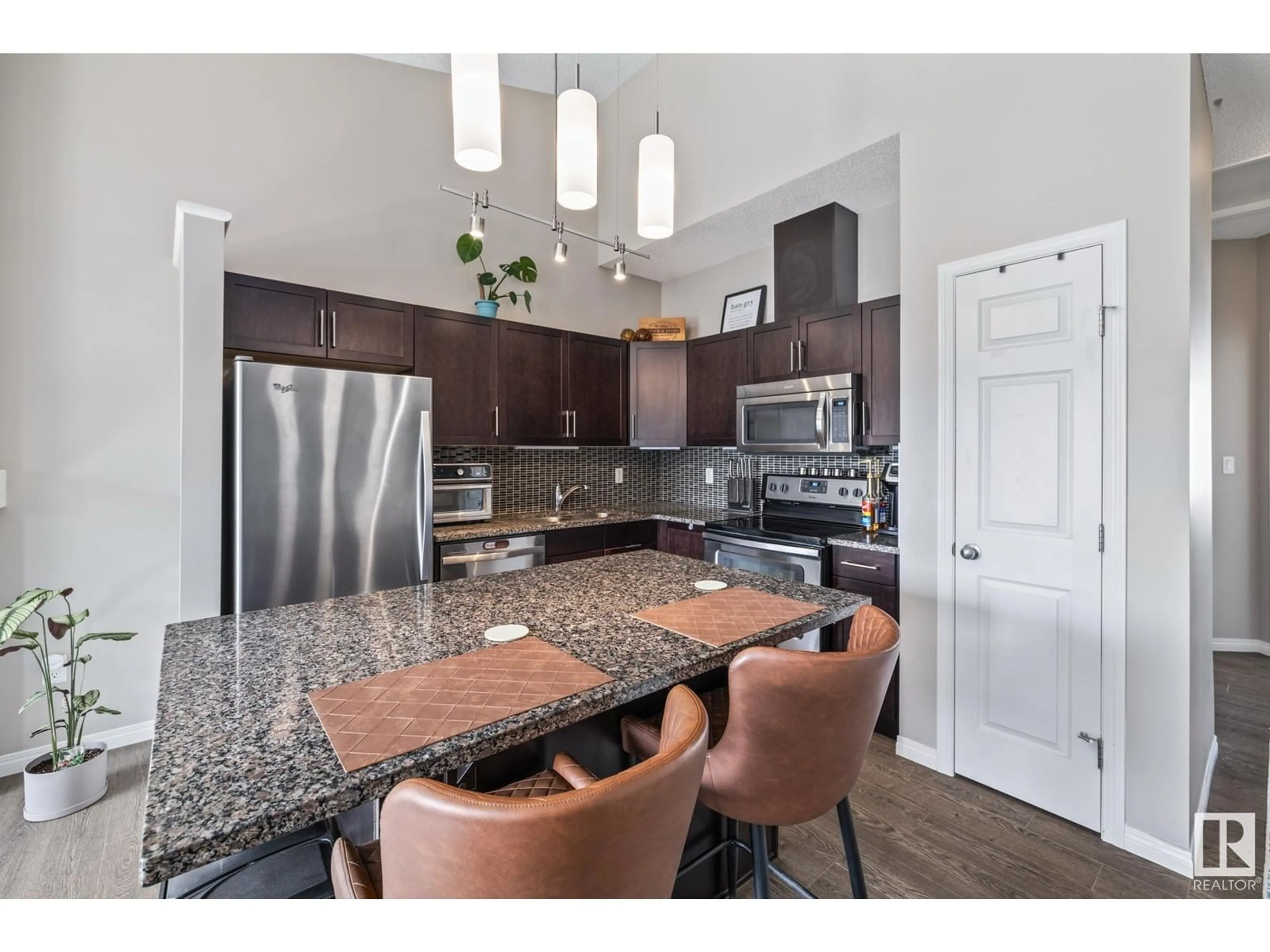 Open concept kitchen, unknown for #58 - 7385 EDGEMONT WY, Edmonton Alberta T6M0R9