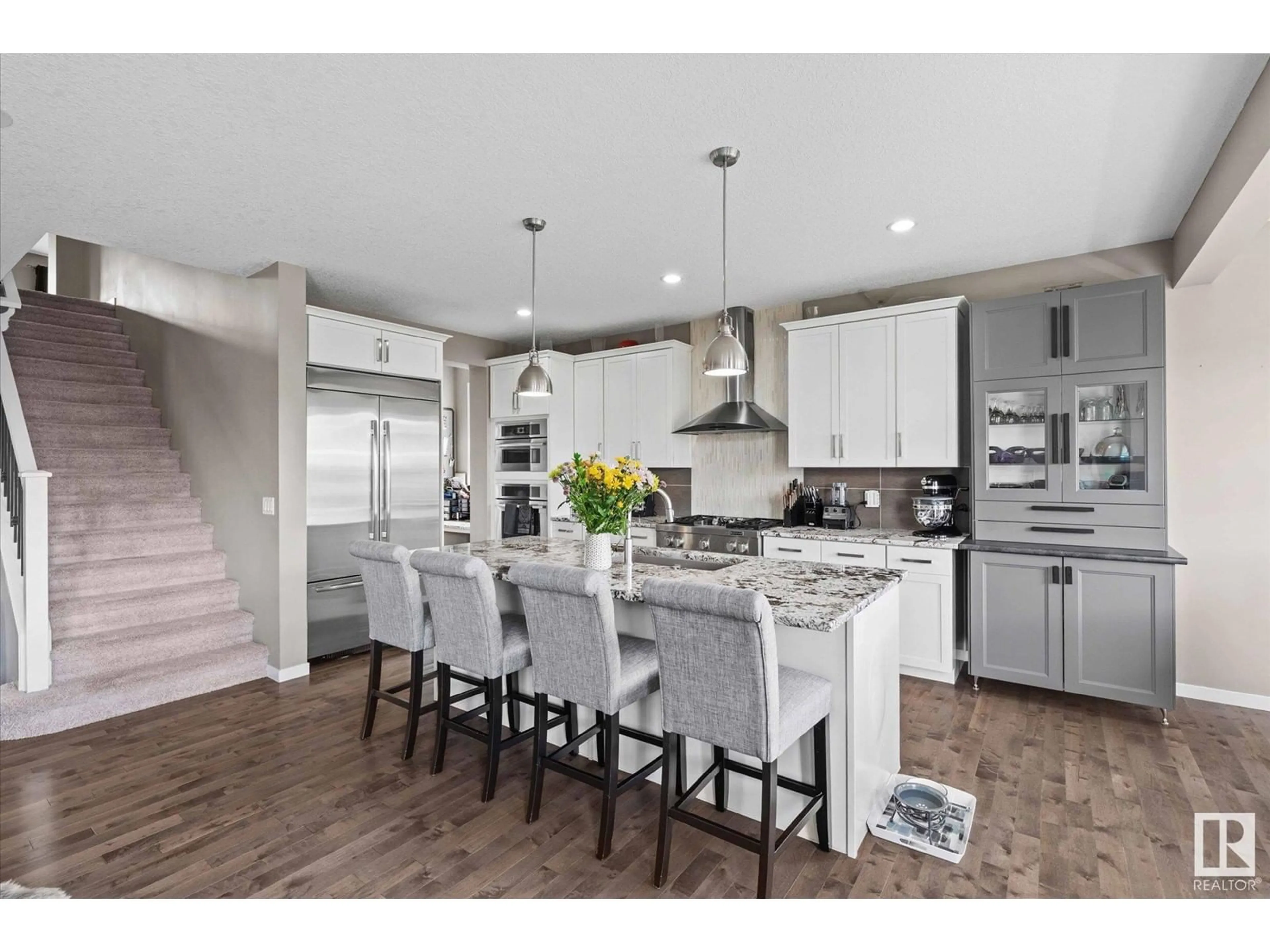 Open concept kitchen, unknown for N NW - 917 GOSHAWK POINT, Edmonton Alberta T5S0H6