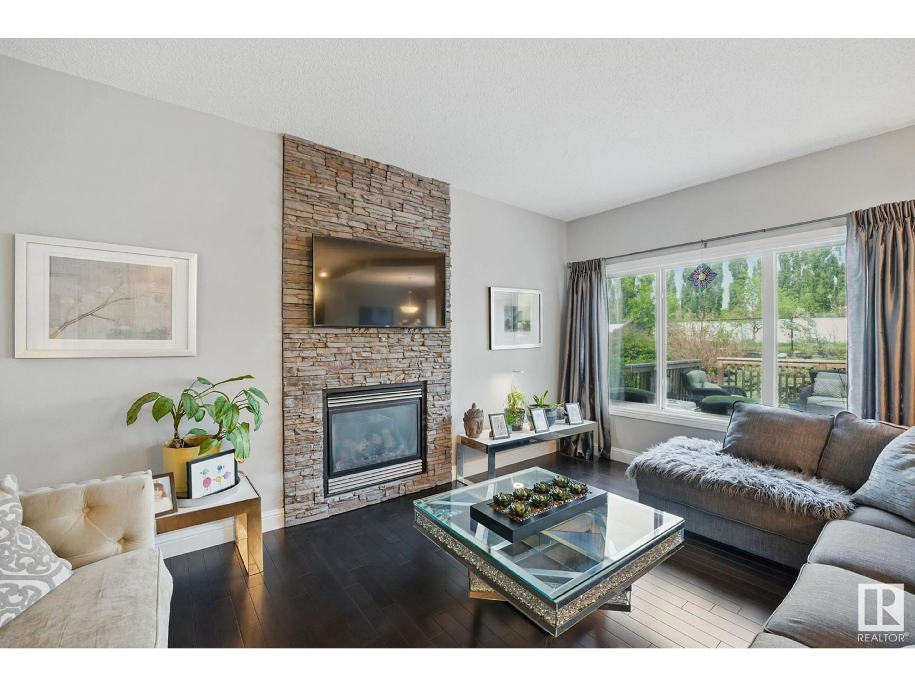 Living room with furniture, unknown for SW - 1462 114B ST, Edmonton Alberta T6W0N3