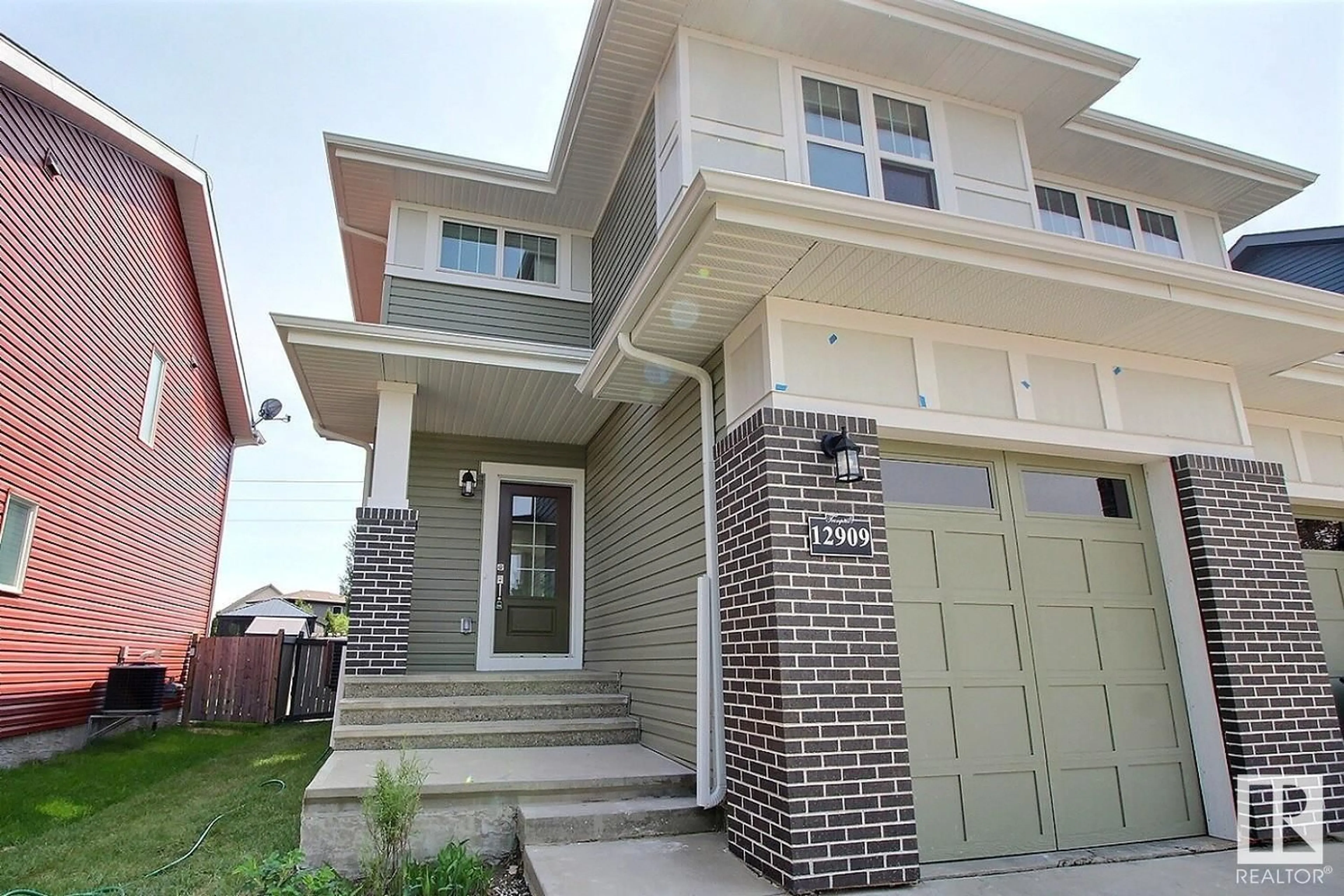 Home with brick exterior material, street for 12909 205 ST NW, Edmonton Alberta T5S0G4
