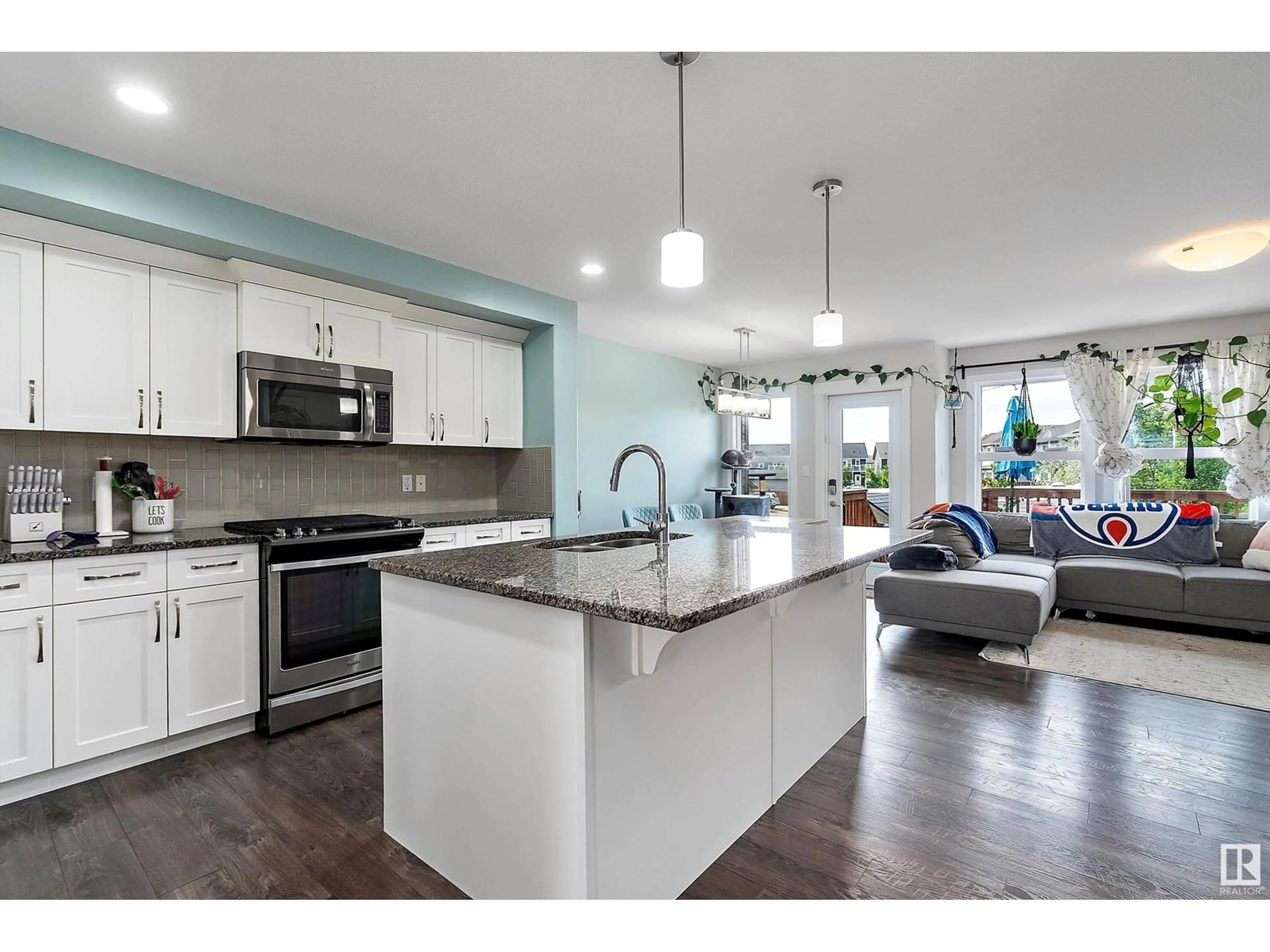 Open concept kitchen, unknown for 130 REED PL, Leduc Alberta T9E1B1