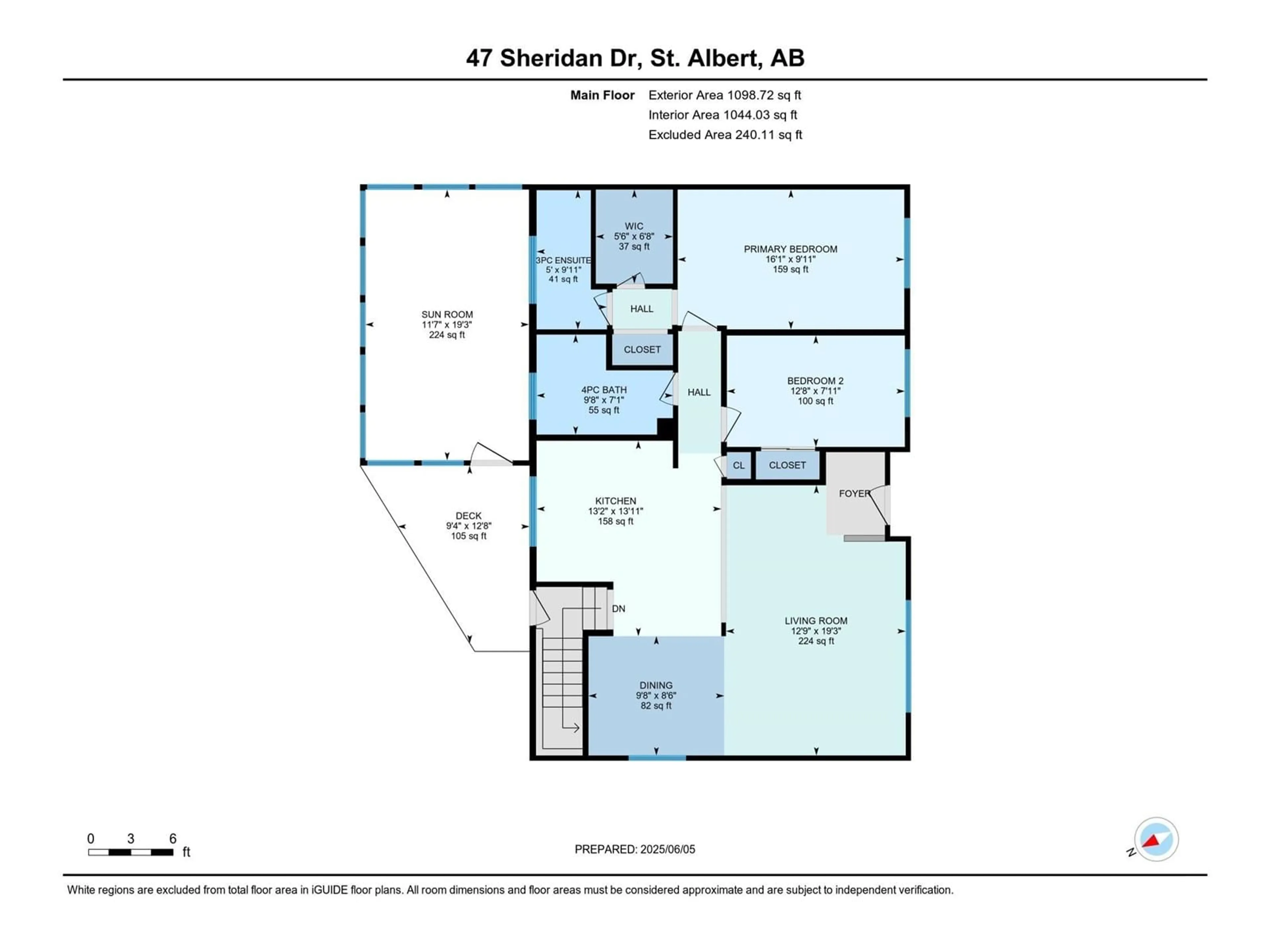 Floor plan for 47 SHERIDAN DR, St. Albert Alberta T8N0J1